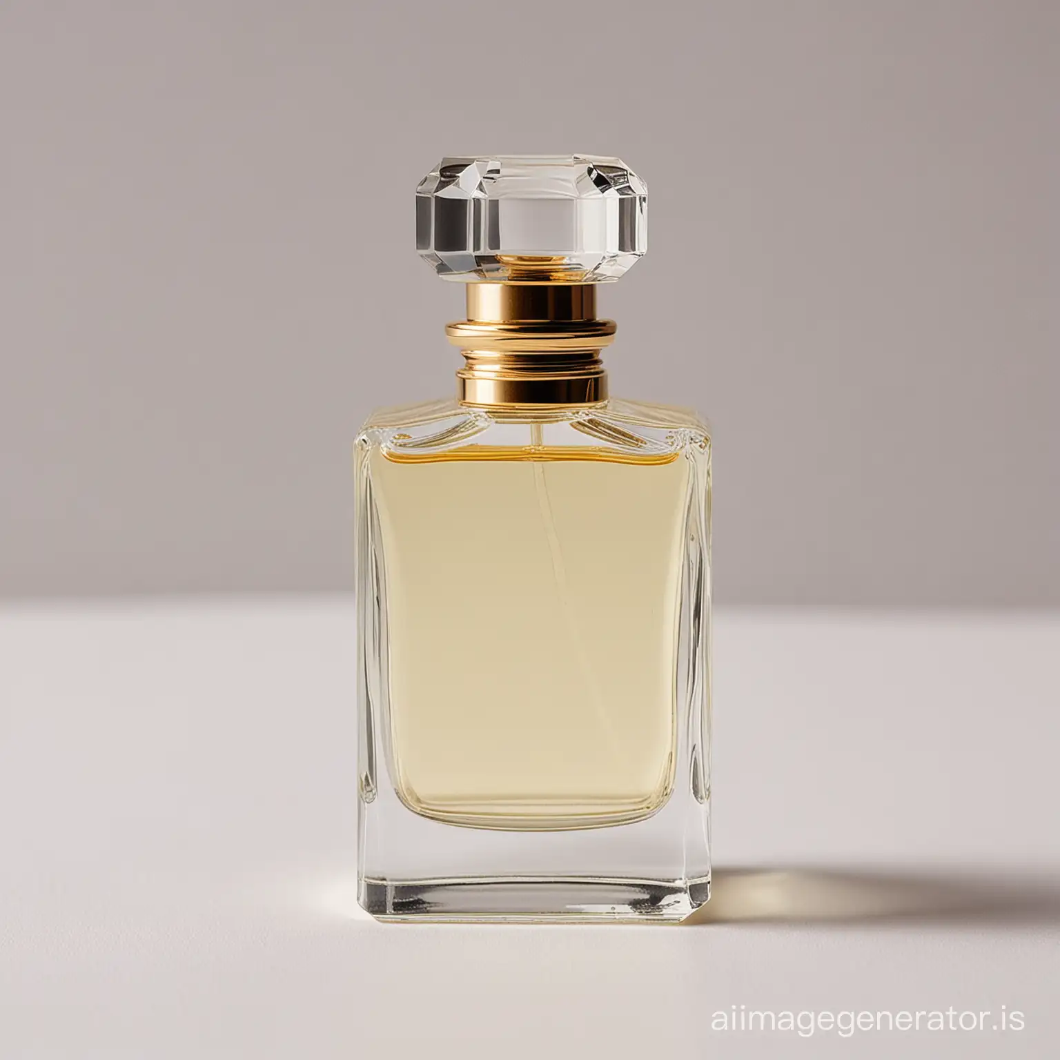 un flacon de parfum sans étiquette