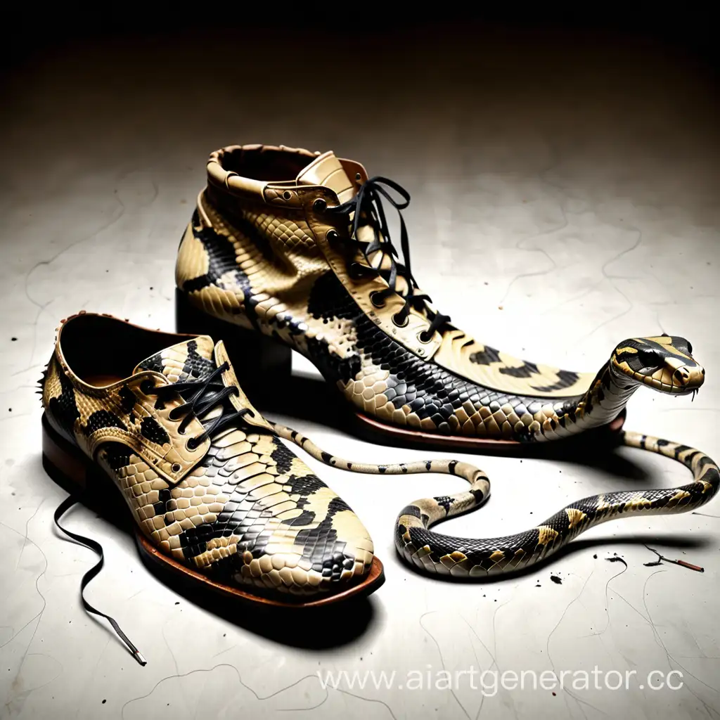 Raw-Serpent-and-Serpent-Skin-Shoes-Mysterious-Rebirth-Scene