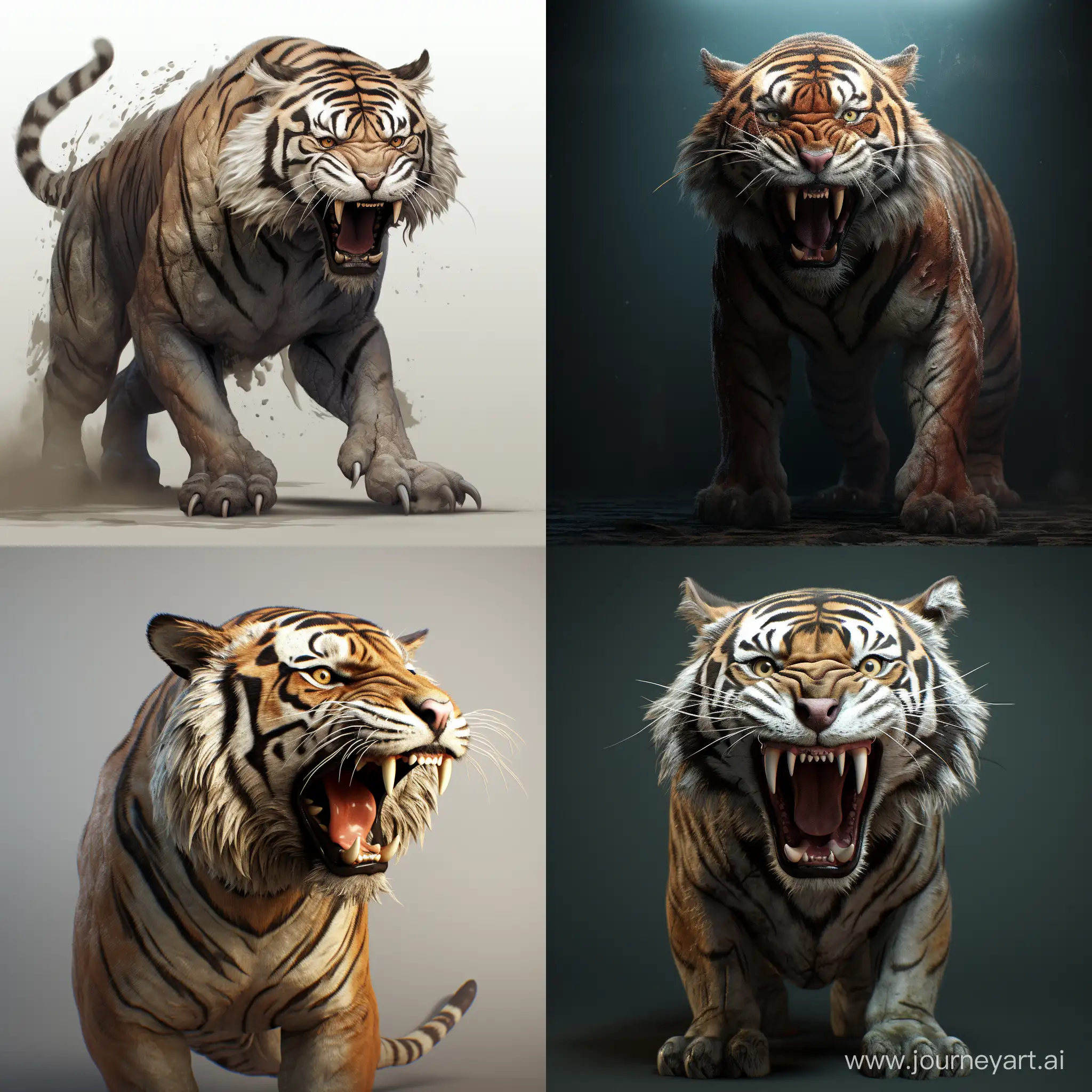 Majestic-3D-Tiger-Artwork