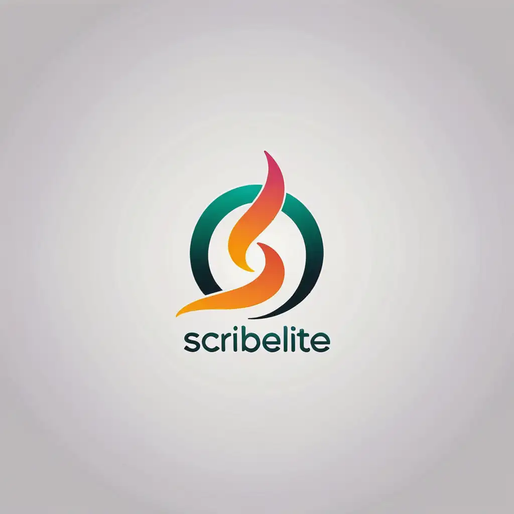 Minimalistic Logo Design for Scribelite