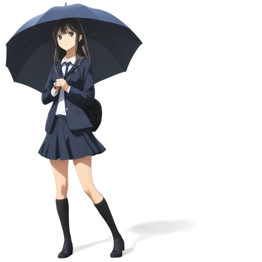 Umbrella-Girl-Anime-Captivating-PNG-Image-for-Enhanced-Visual-Appeal