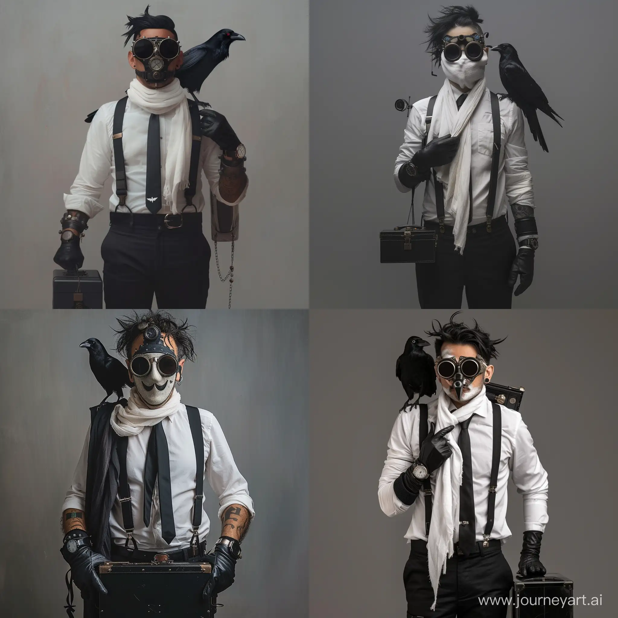 Stylish-Steampunk-Detective-with-Crow-Companion
