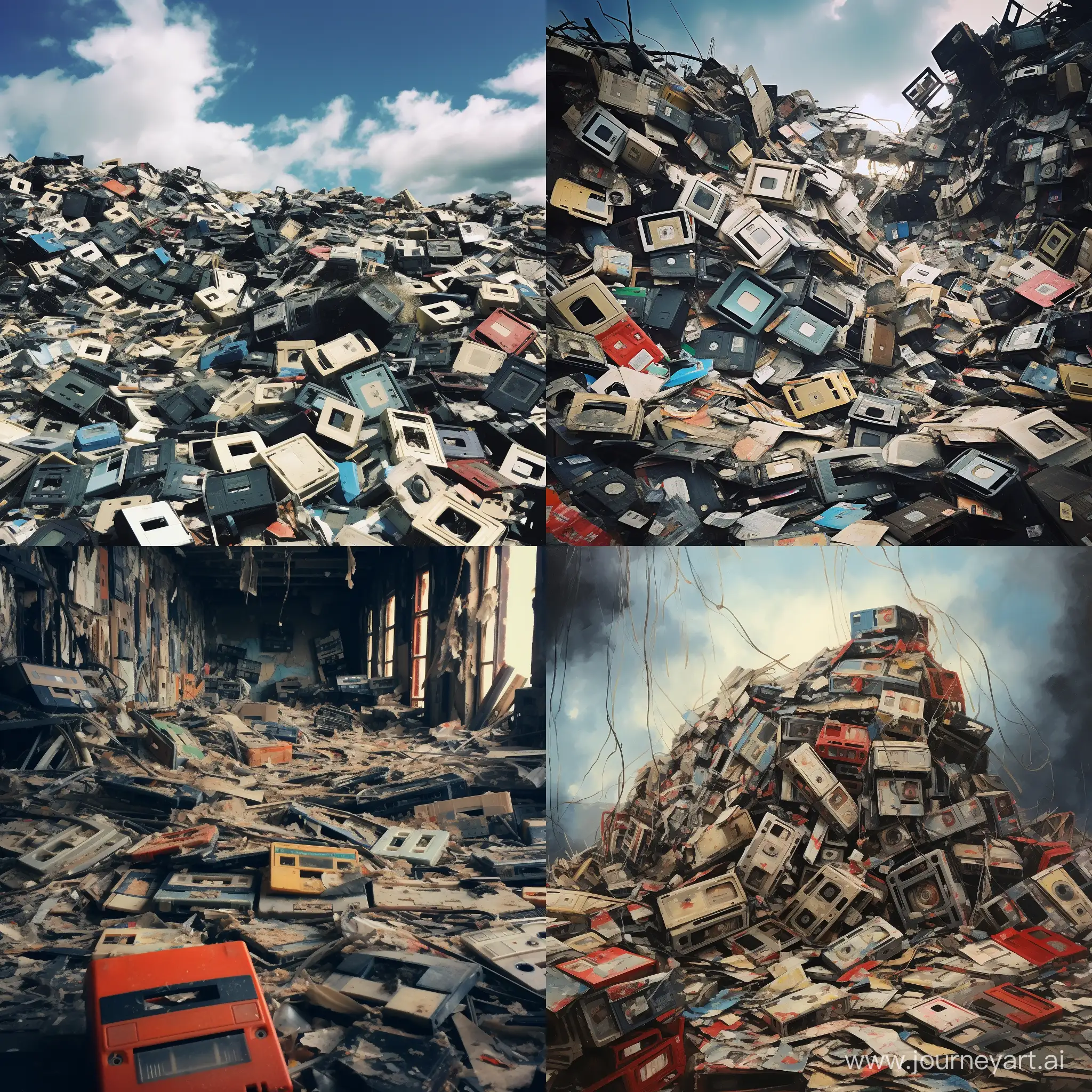 Vast-Cassette-Tape-Dumping-Ground-Abandoned-Media-Landscape