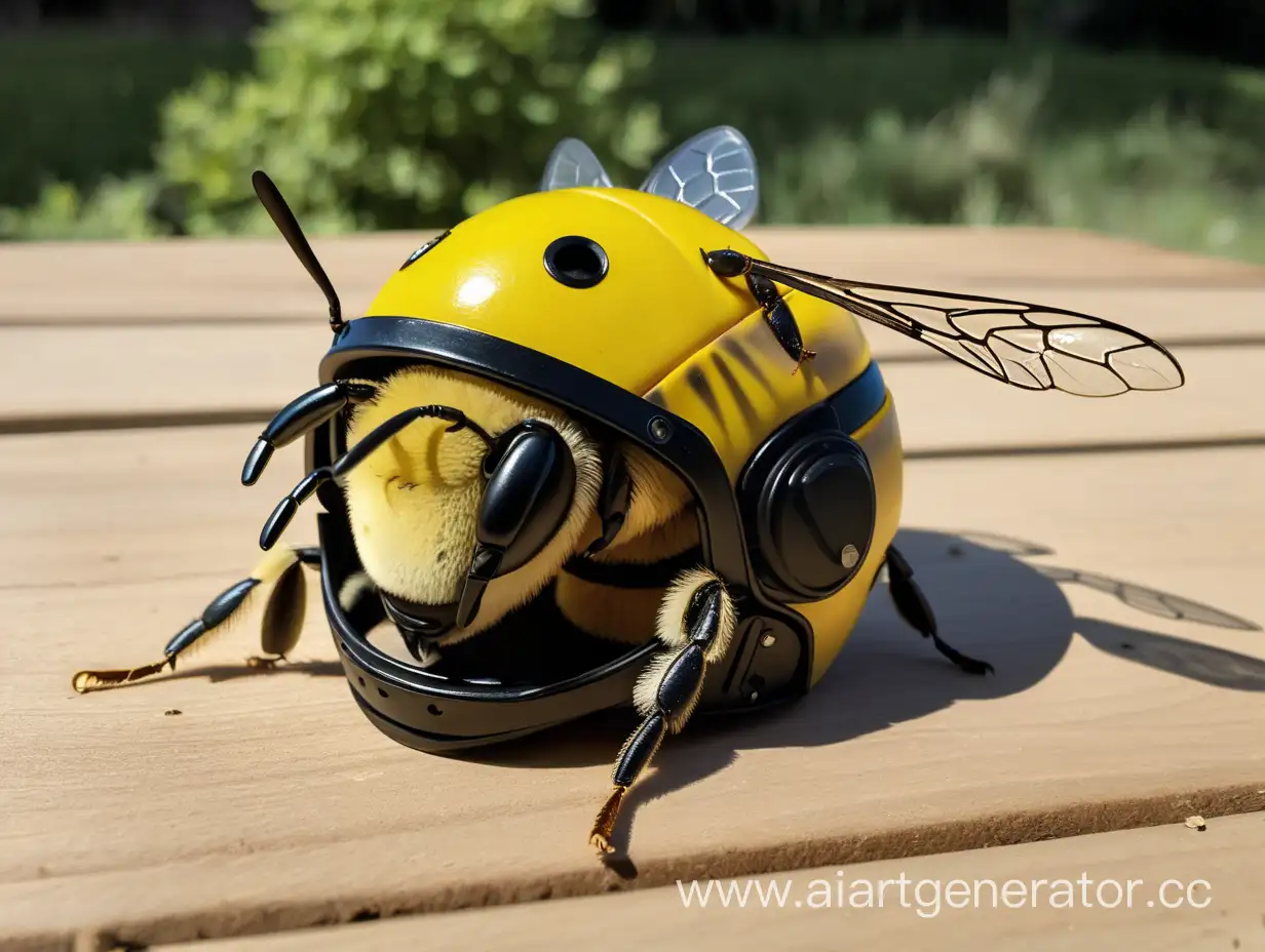 Resilient-Bee-Adapted-to-Helmet-Survival