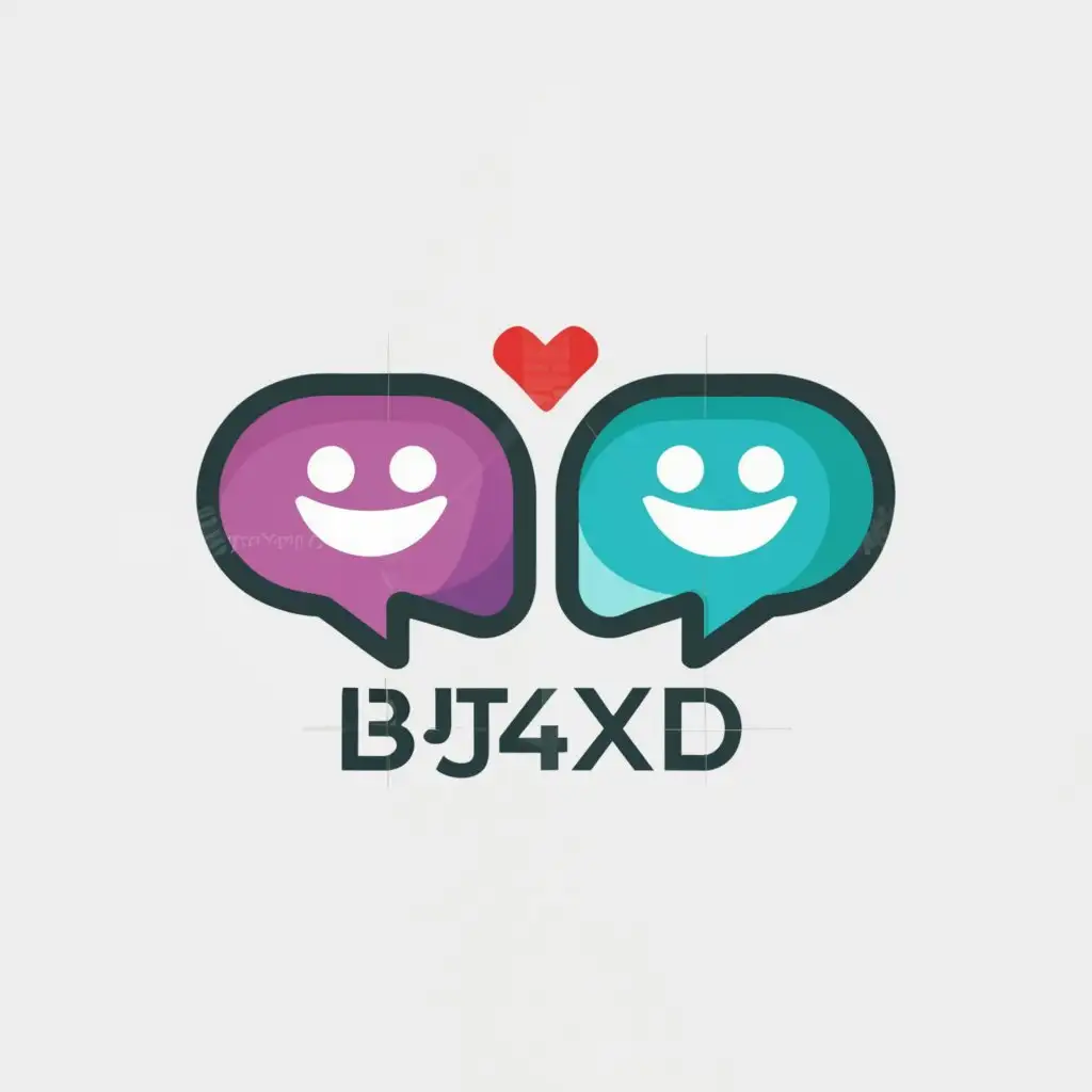 LOGO-Design-For-bj4xd-Girls-Chat-Rooms-with-a-Moderate-and-Clear-Background