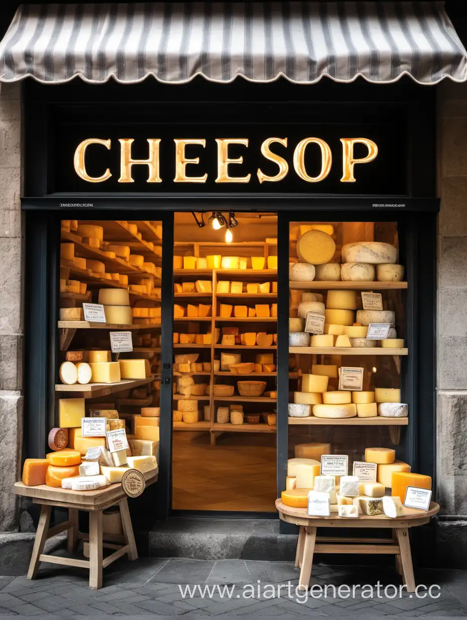 Artisanal-Cheese-Shop-with-Gourmet-Selections-and-Delightful-Atmosphere