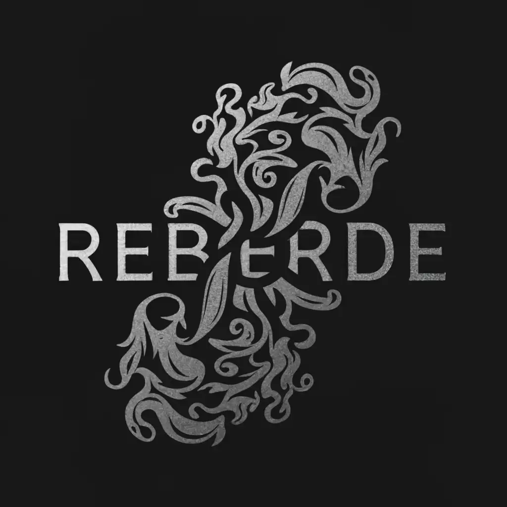 a logo design,with the text "REBERDE", main symbol:cool
realistic
smoke
nature
,Moderate,clear background