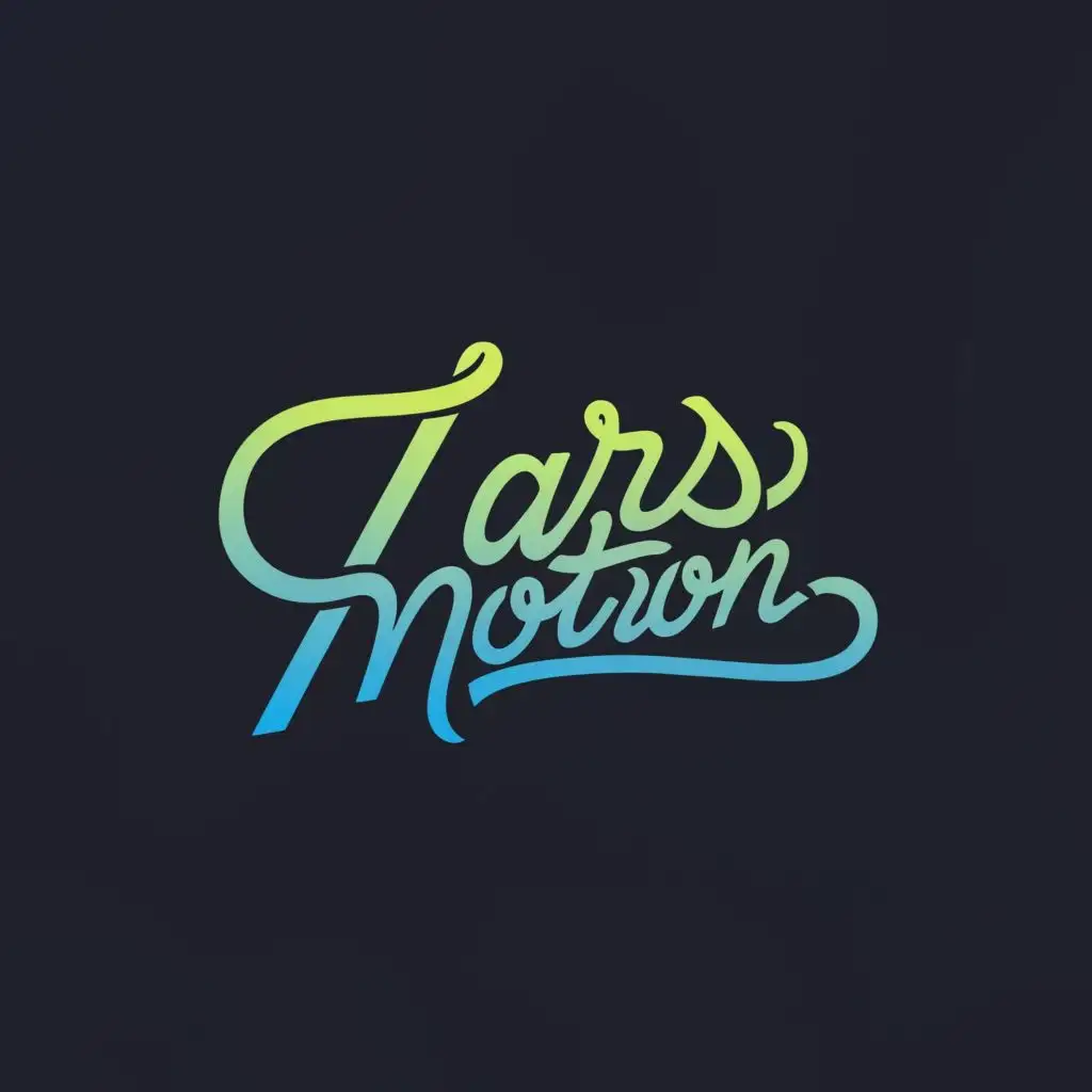 logo, animation studio, with the text "Lars Motion", typography, be used in Technology industry