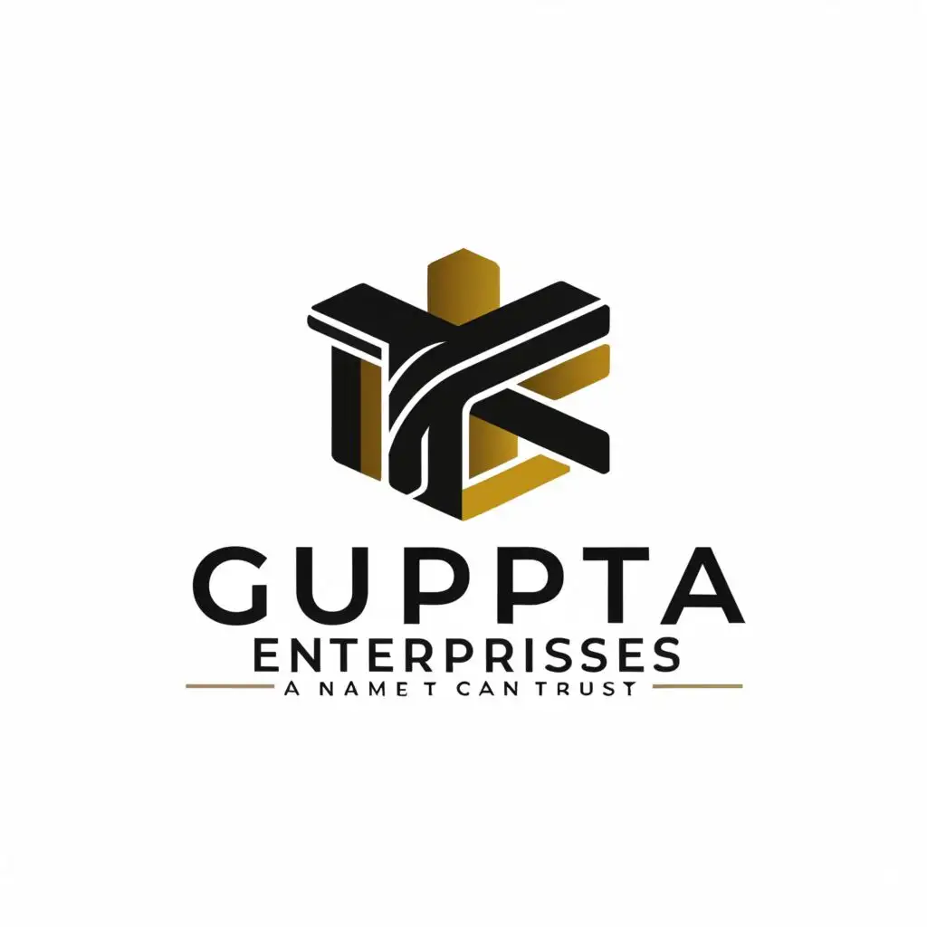 a logo design,with the text "GUPTA ENTERPRISES", main symbol:A NAME YOU CAN TRUST,Moderate,be used in Retail industry,clear background
