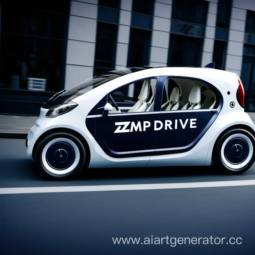 Машина с дизайном как у каршеринга от фирмы "ZMP-DRIVE"