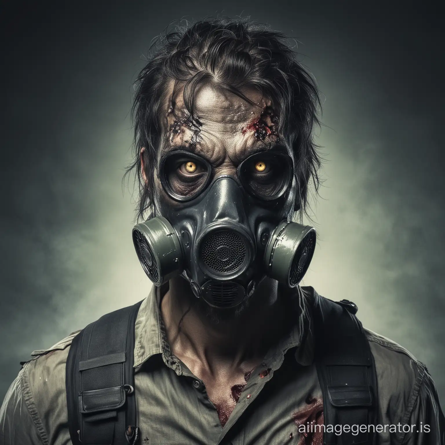 Apocalyptic-Zombie-Wearing-Gas-Mask