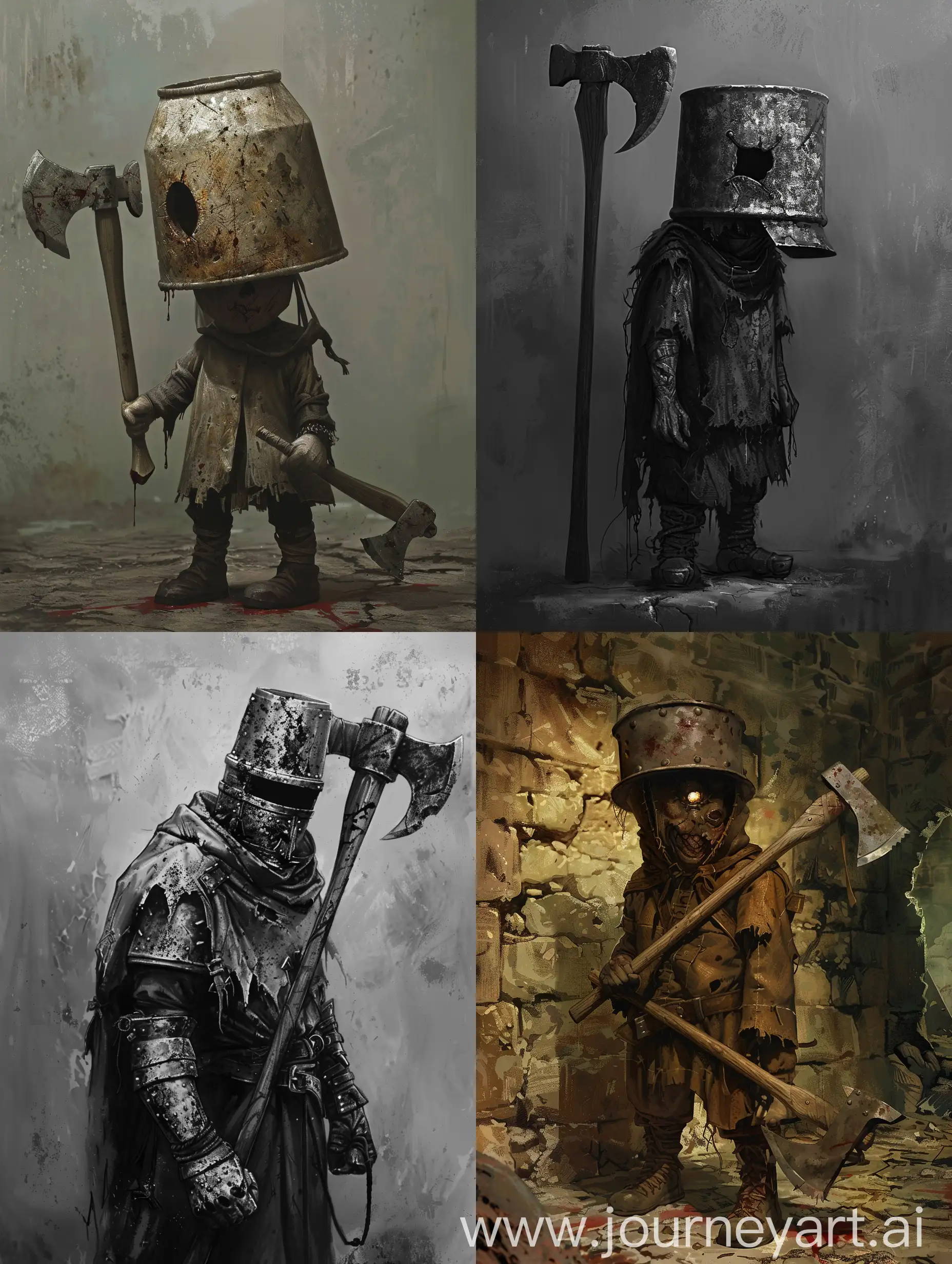 Vengeful-Wanderer-with-Executioners-Axe-and-Iron-Helmet