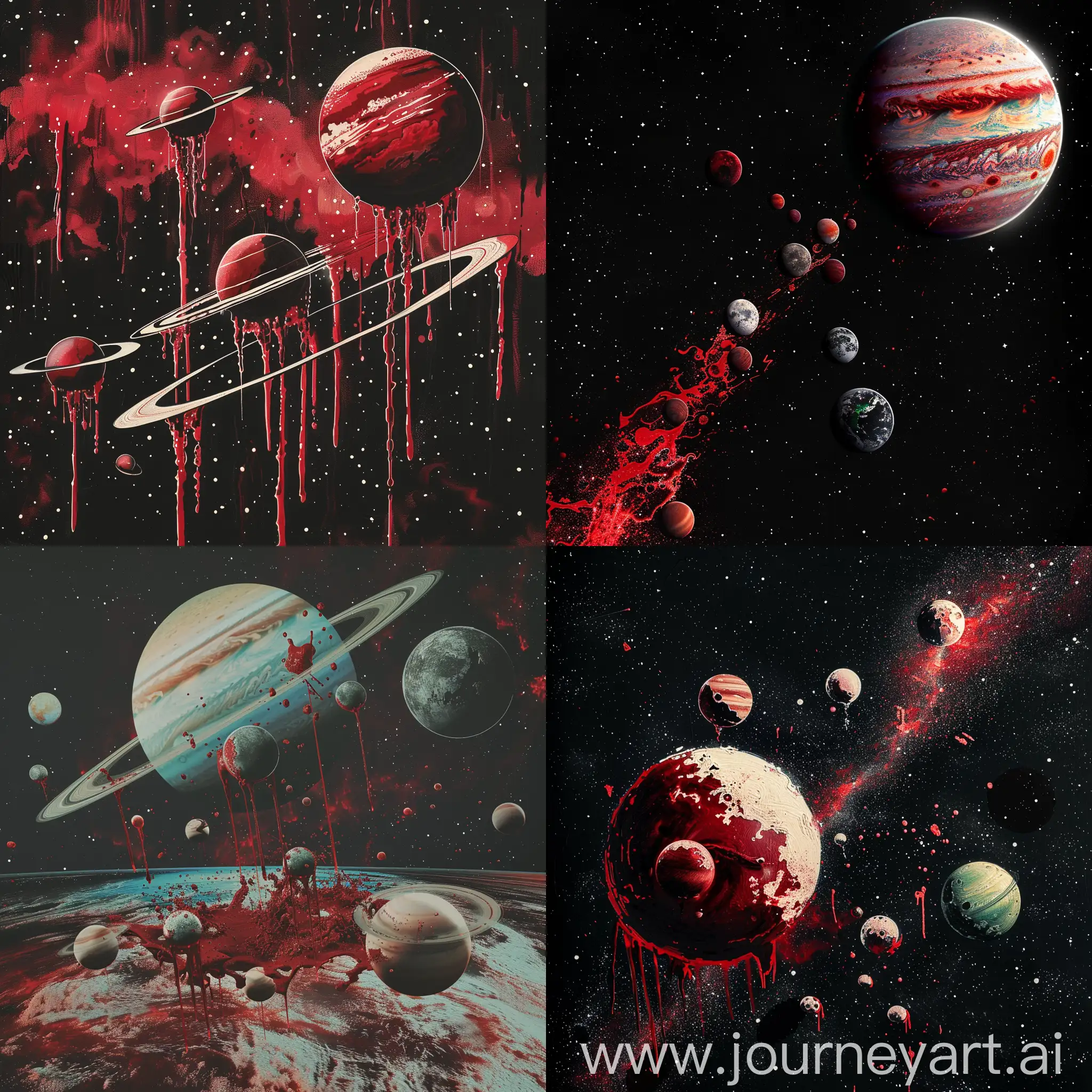 Eerie-Planetary-Procession-in-Crimson-Splendor