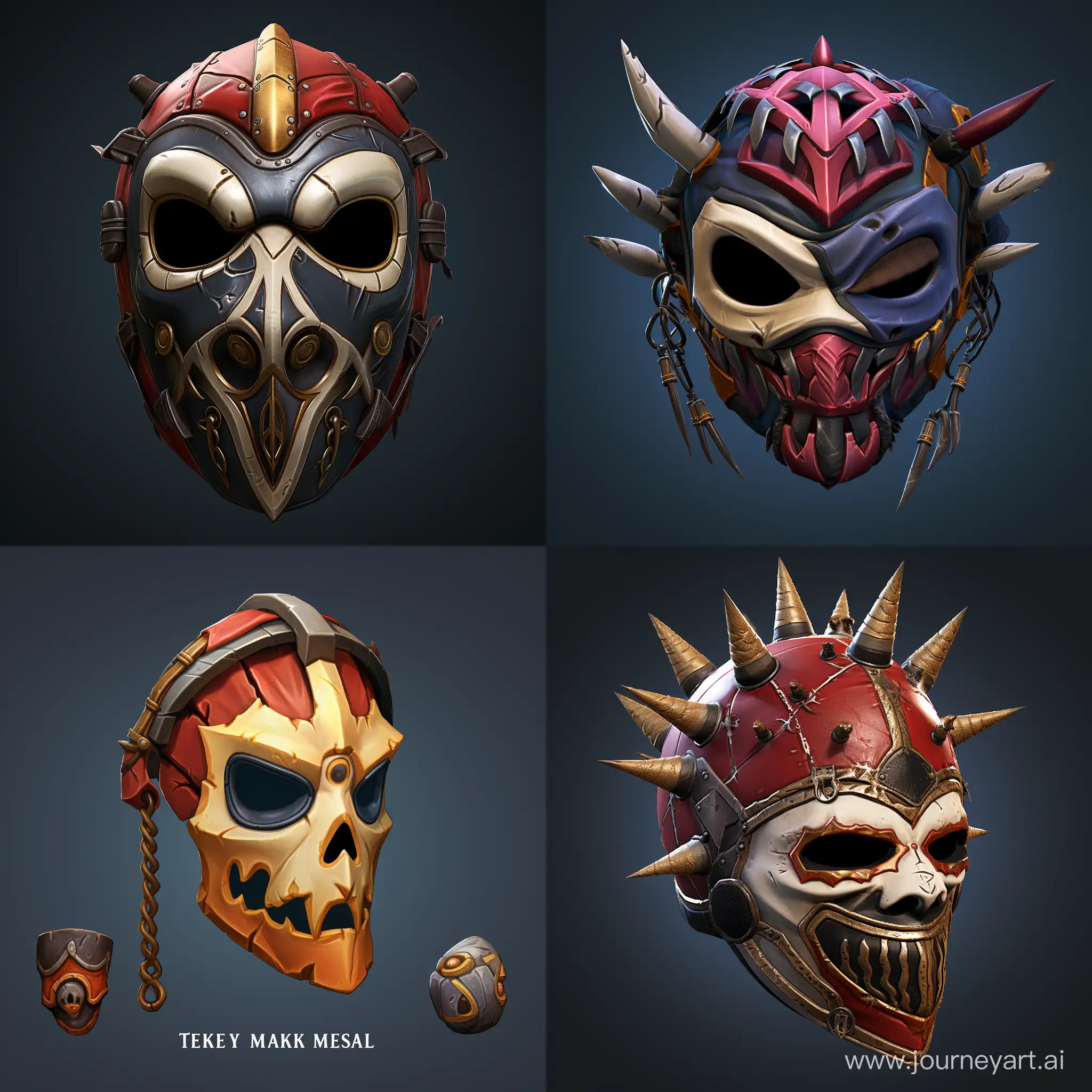 Eccentric-Insane-Mask-Item-Icons