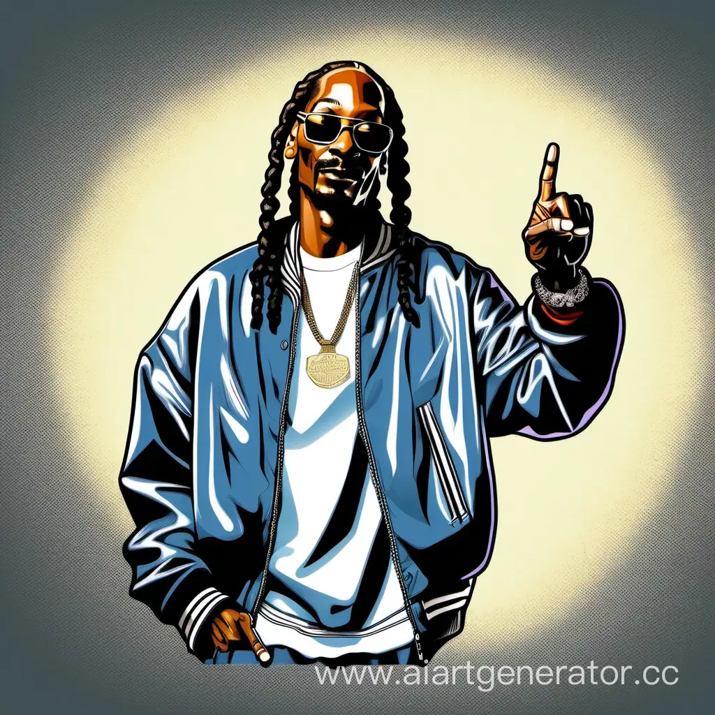 HandDrawn-Poster-of-Rapper-Snoop-Dogg-Pointing-at-Viewer