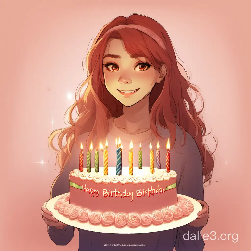 Happy birthday, Lina, on your 16th birthday