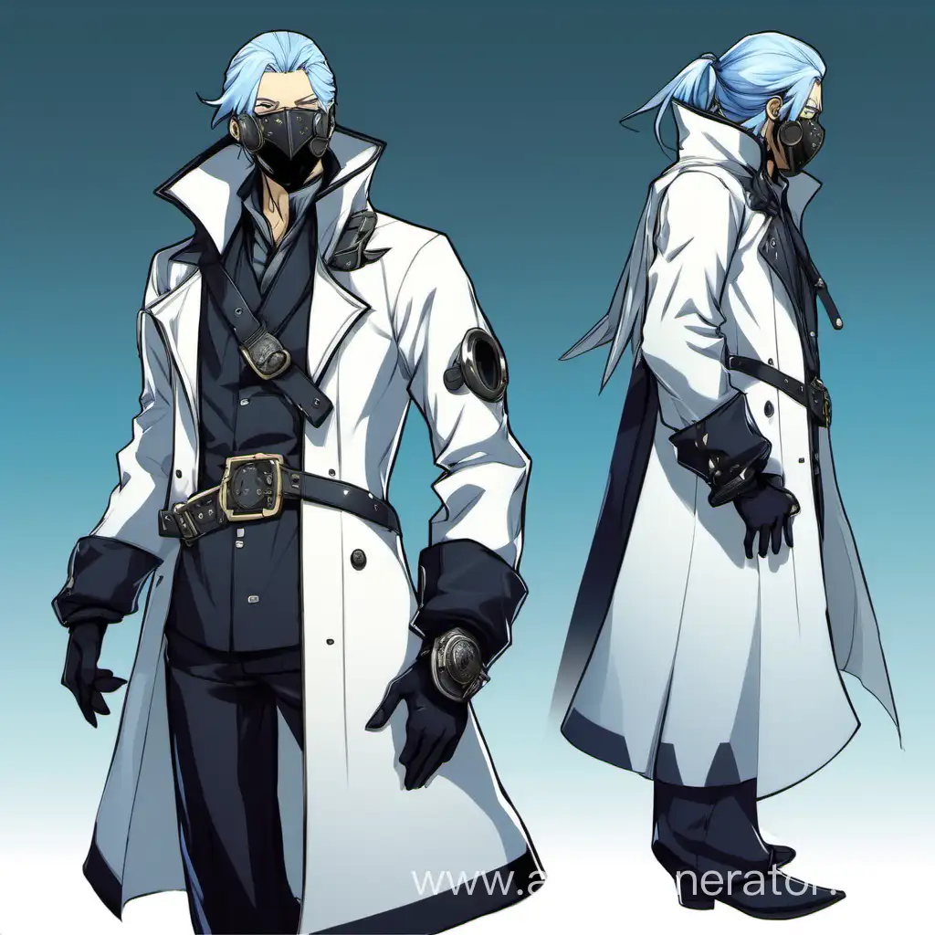 Mysterious-Genshin-Impact-Character-Dottore-with-Blue-Hair-and-Plague-Doctor-Aesthetic