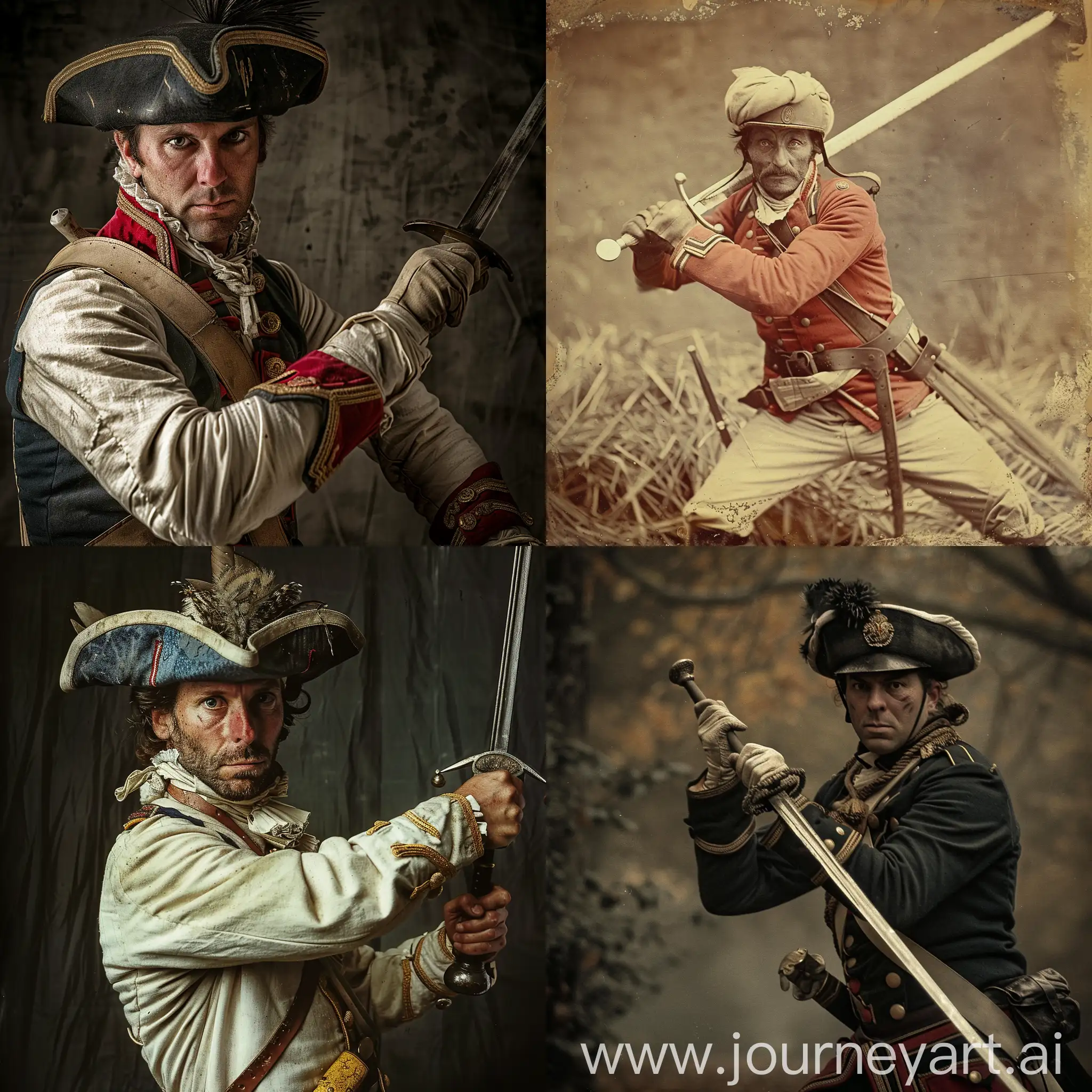 French-Revolution-Soldier-Wielding-Sword