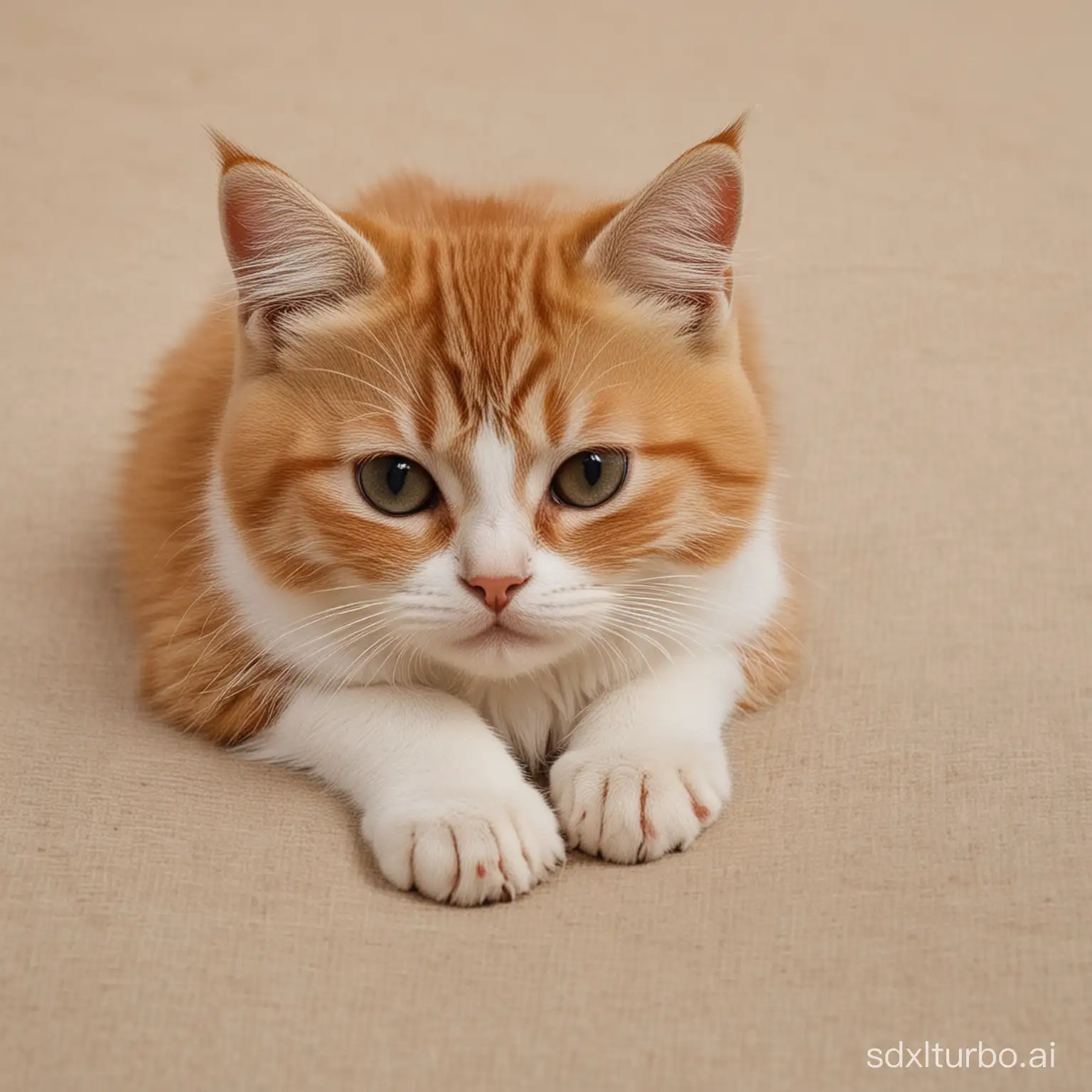 Adorable-Little-Cat-Sulking-in-a-Heartwarming-Display-of-Pet-Emotion