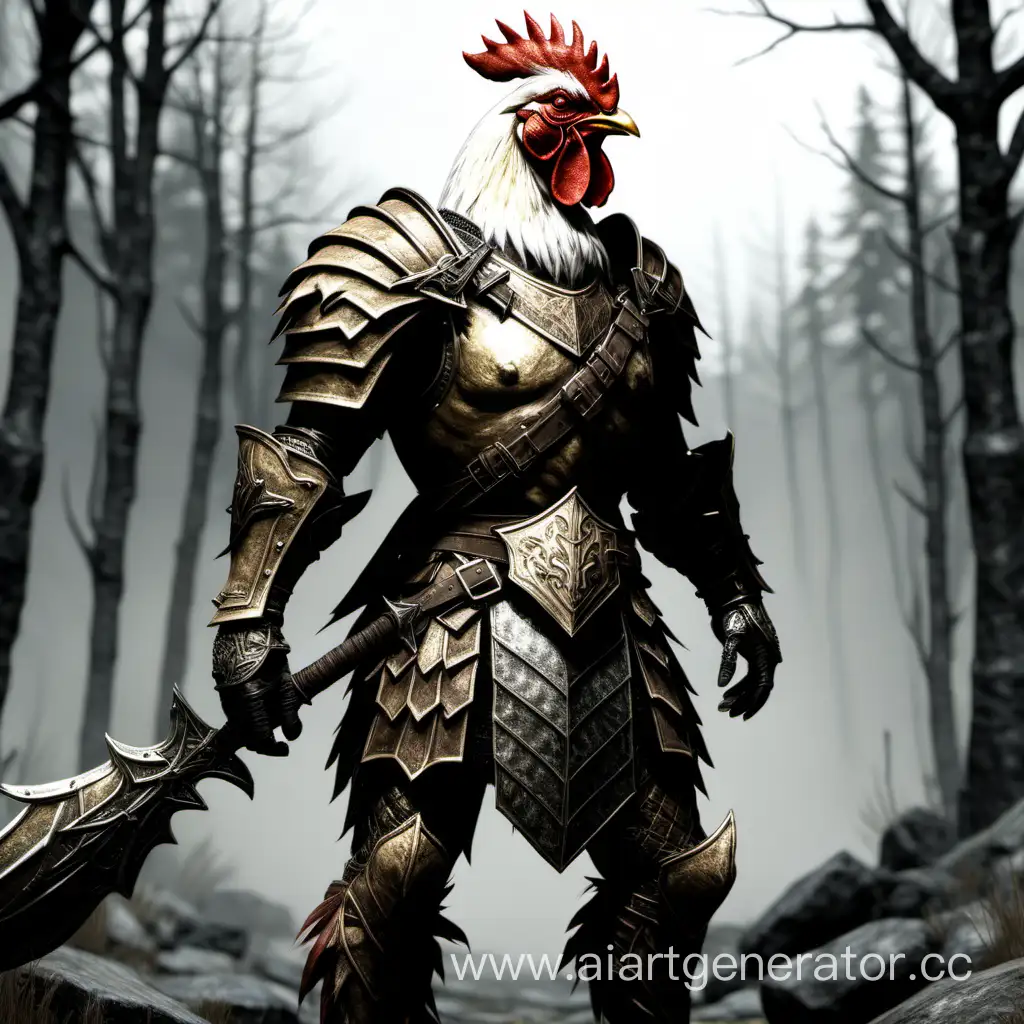 Majestic-Rooster-Knight-in-the-Enchanting-World-of-Skyrim