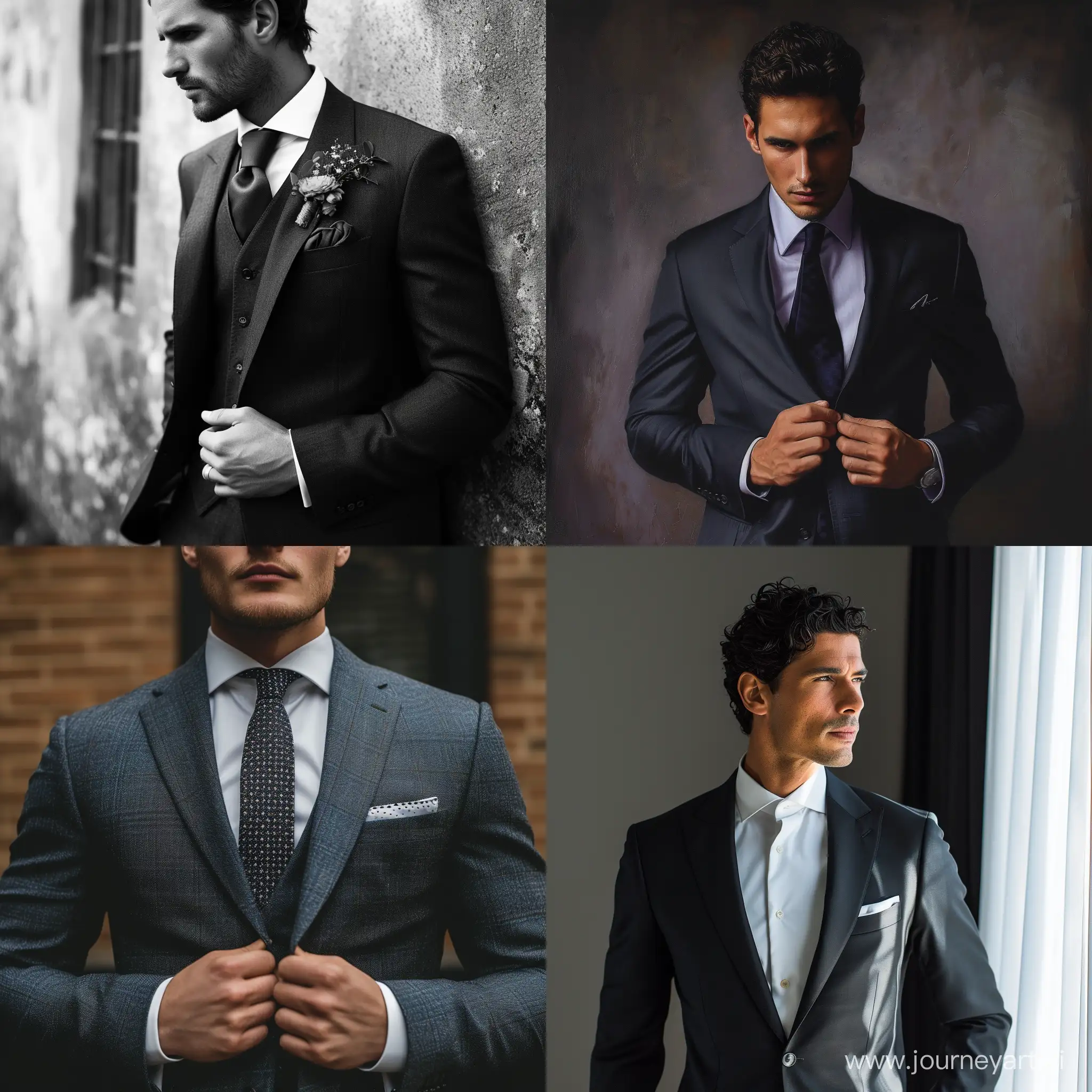 Men in suit