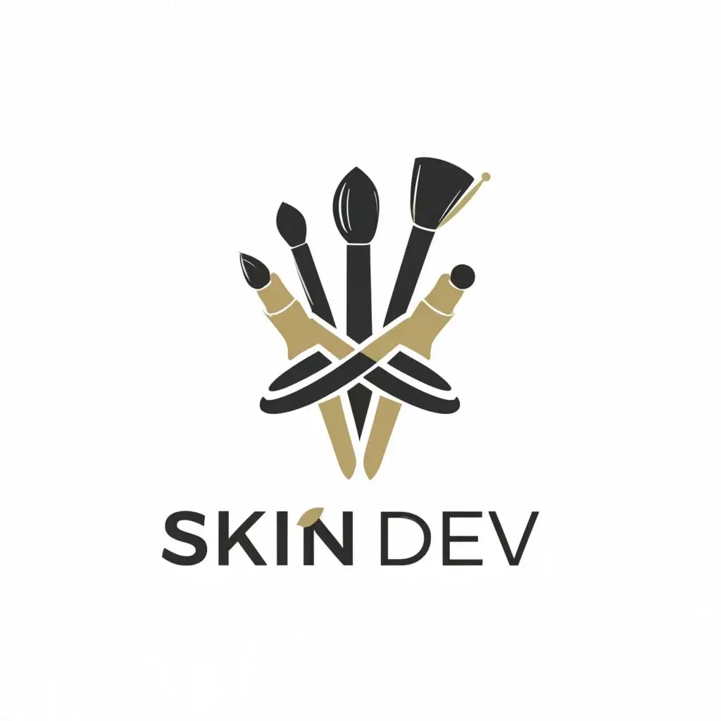 LOGO-Design-For-Skin-Dev-Elegant-Text-with-Cosmetic-Product-Emblem-on-Clear-Background