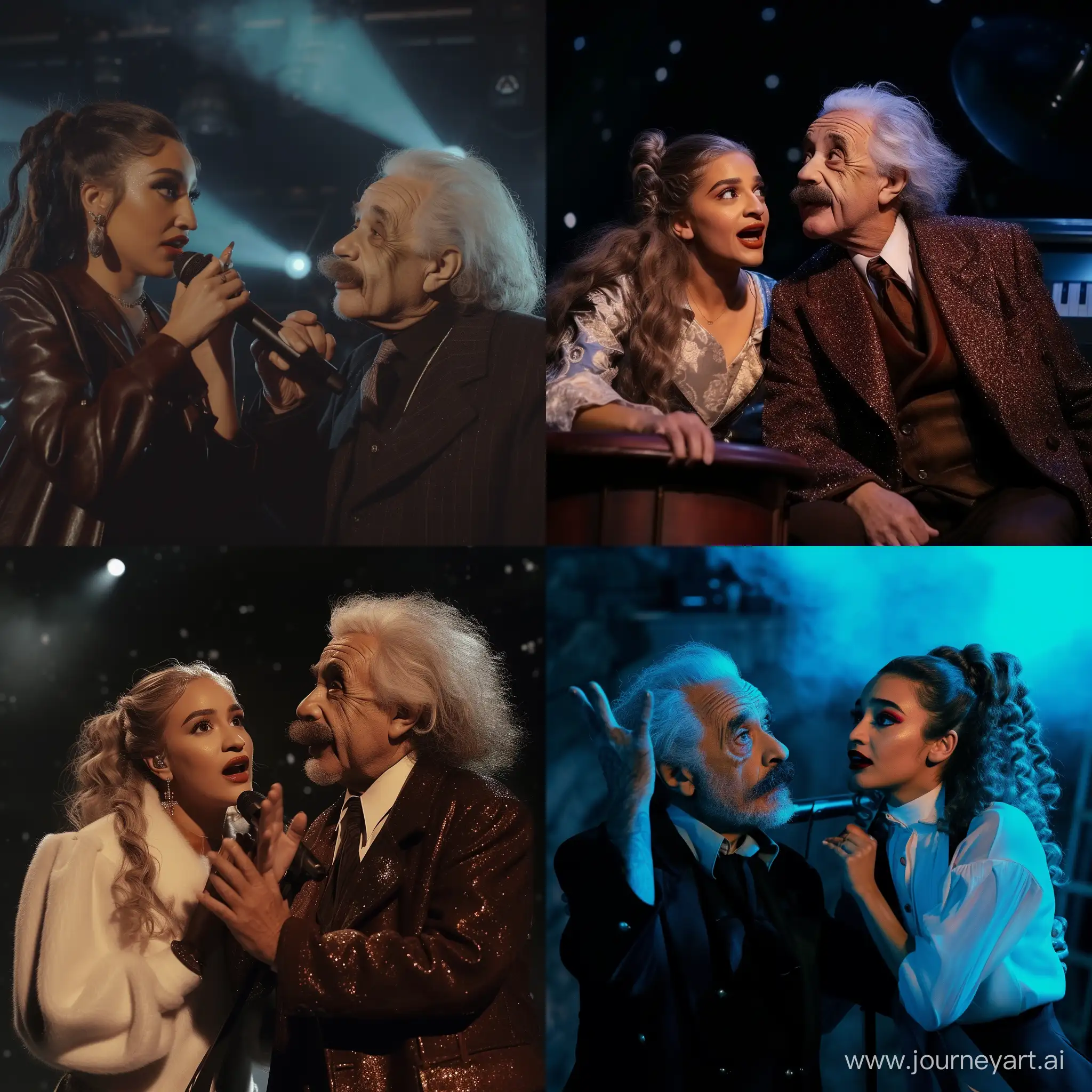 Ariana-Grande-and-Albert-Einstein-Spectacular-Performance