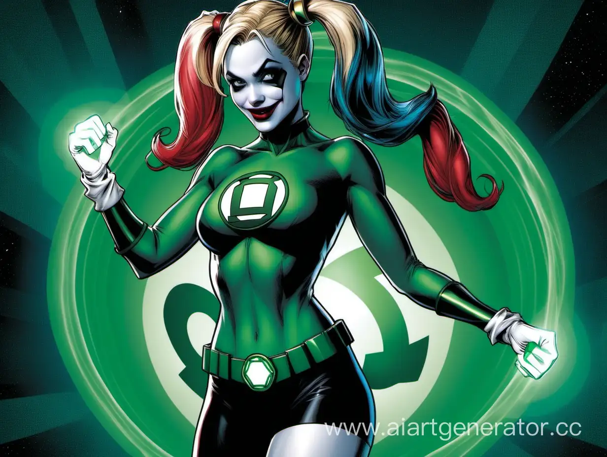 Harley-Quinn-Green-Lantern-Costume-Cosplay