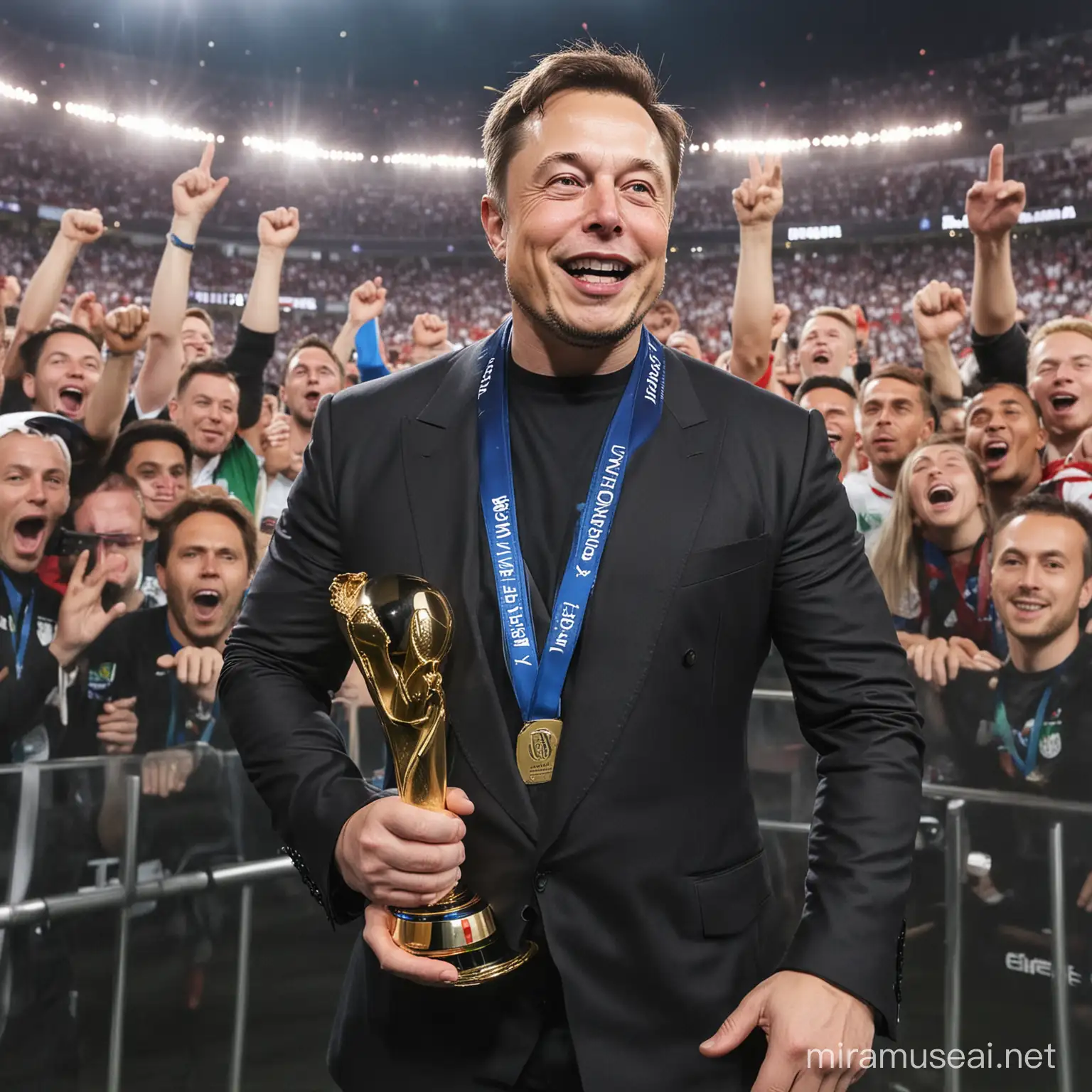 Elon Musk wins FIFA World Cup