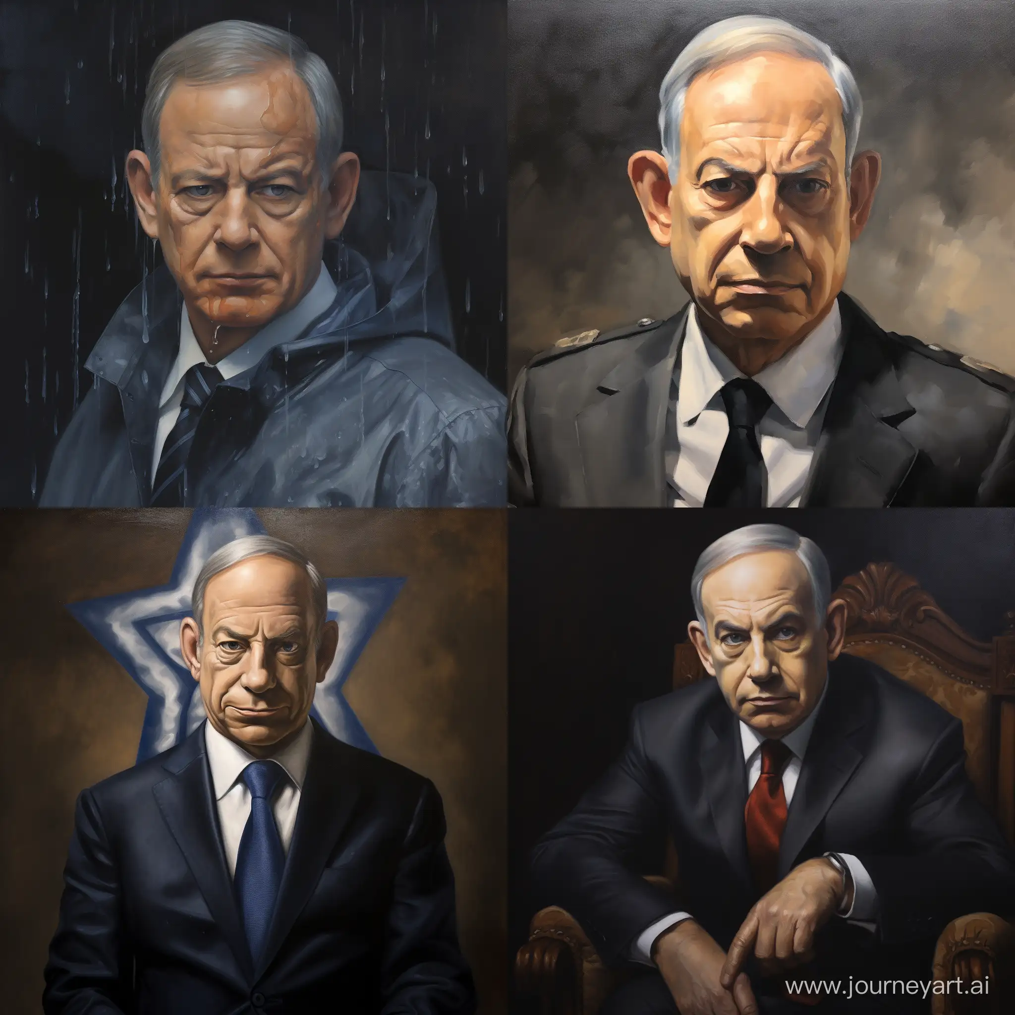 Benjamin-Netanyahu-Portrait-in-a-11-Aspect-Ratio-No-60187