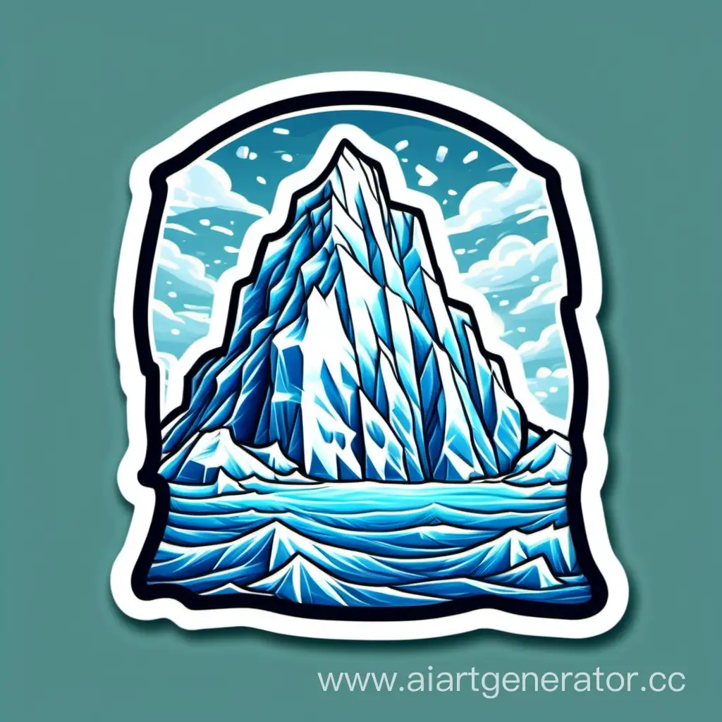 CounterStrike-Iceberg-Sticker-Minimalist-2D-Art-of-Arctic-Landscape