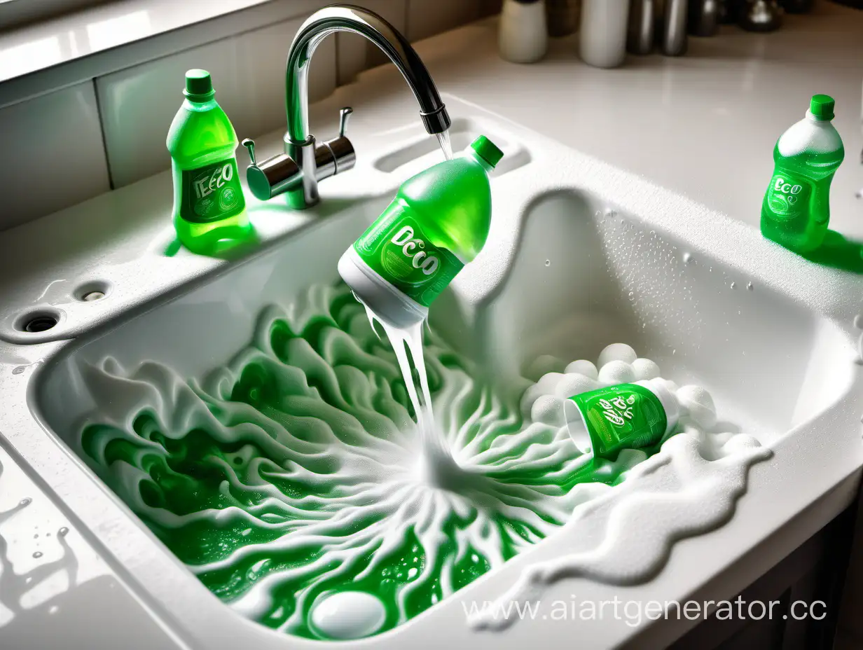 EcoFriendly-Dishwashing-Vibrant-Details-of-Sustainable-Cleanup