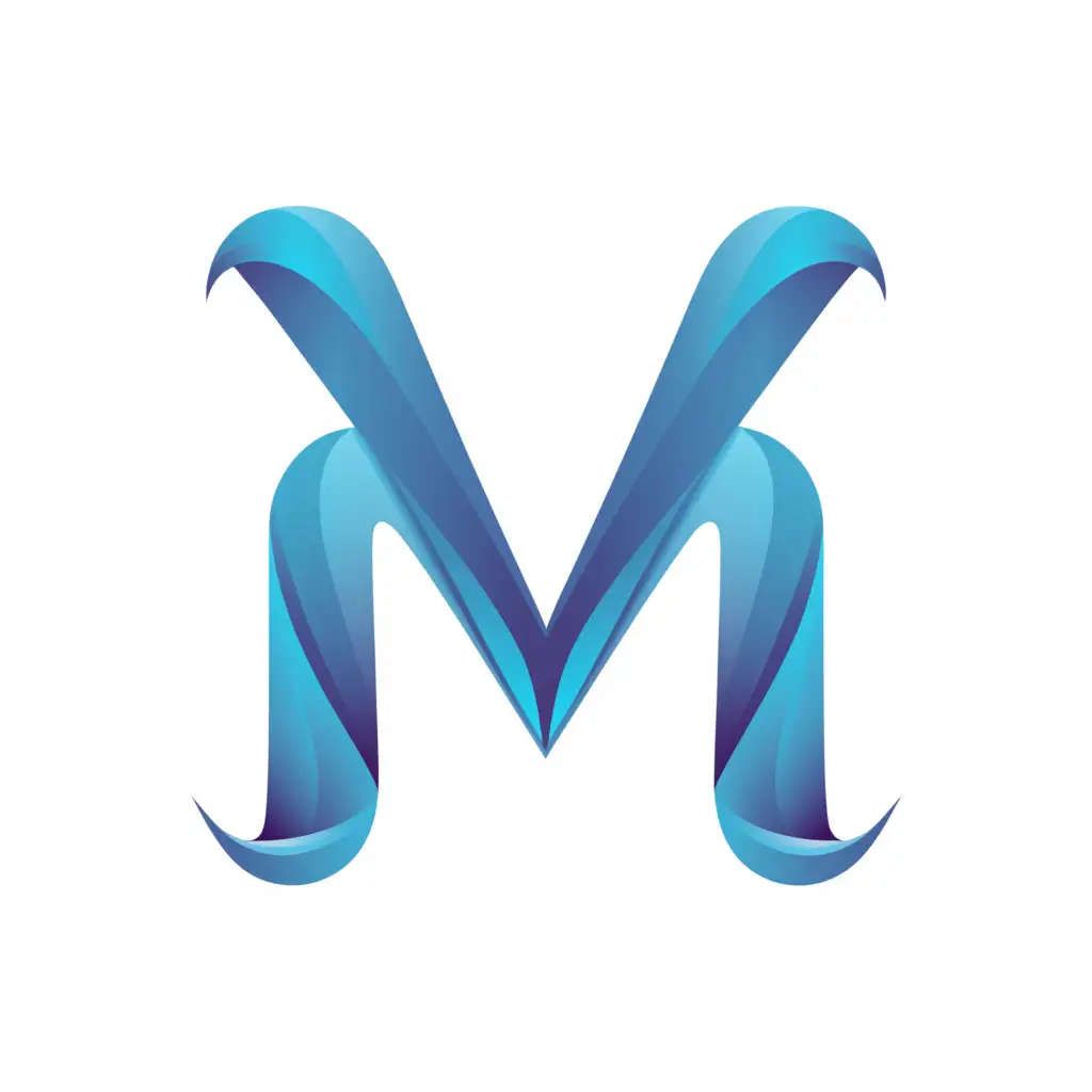 a logo design, with the text 'MTC', main symbol: Design a logo for Menninga Technology Consulting that incorporates the letter 'M' from 'Menninga' and a blue mantis. The logo should convey professionalism, innovation, and technological expertise while maintaining a friendly and approachable demeanor. The mantis should be stylized in a way that it complements the letter 'M' and creates a cohesive design. Focus on softening the features of the mantis to make it more welcoming and less intimidating. Consider using rounded shapes, gentle curves, and warm expressions to achieve this effect. The color scheme should primarily feature shades of blue to represent trust, reliability, and technology. Ensure that the logo is versatile and works well across different mediums, including digital platforms and print materials. Strive for a design that is memorable, distinctive, and visually appealing to potential clients in the technology sector. Minimalistic, can be used in Technology industry, with clear background
