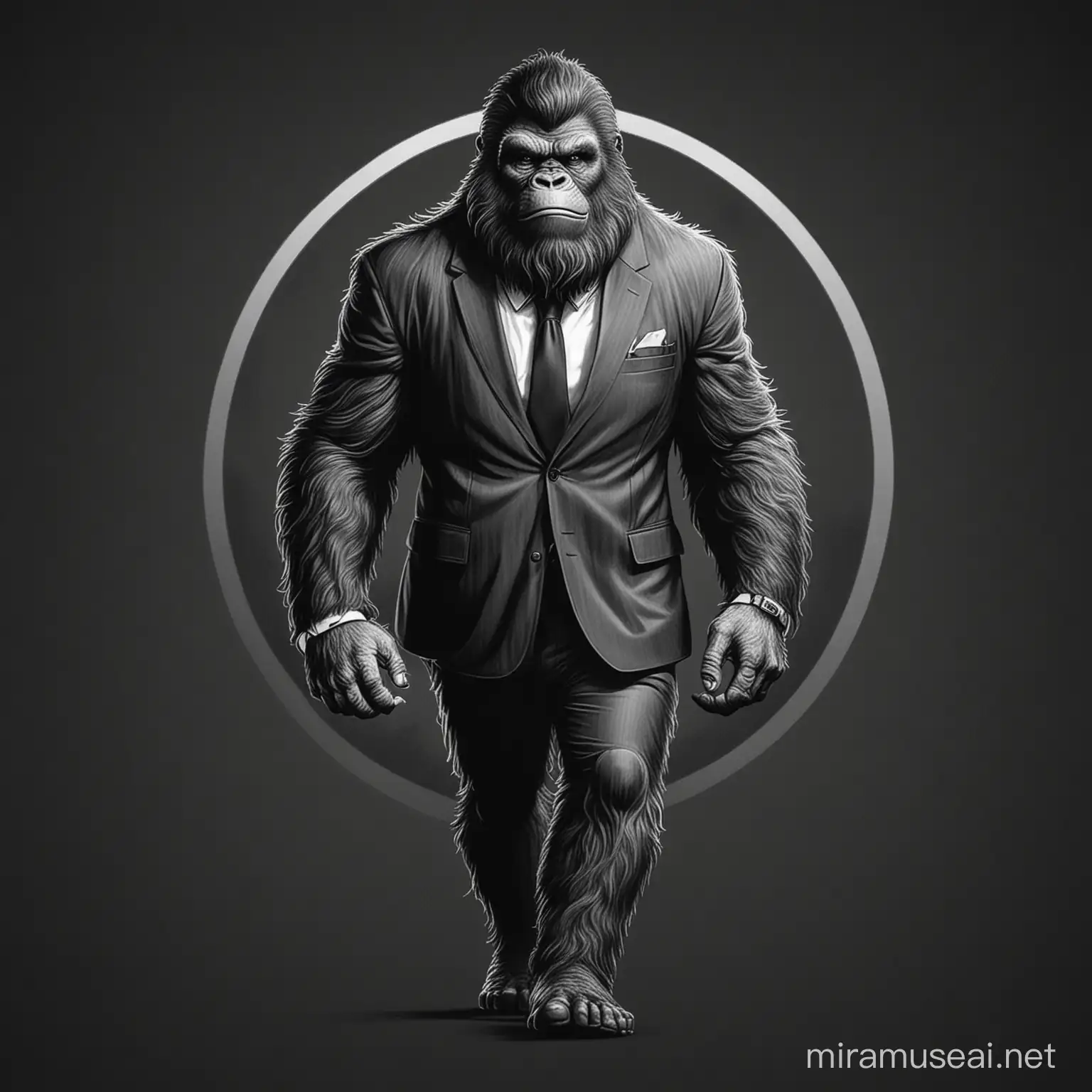 BusinessCentric Bigfoot Mascot