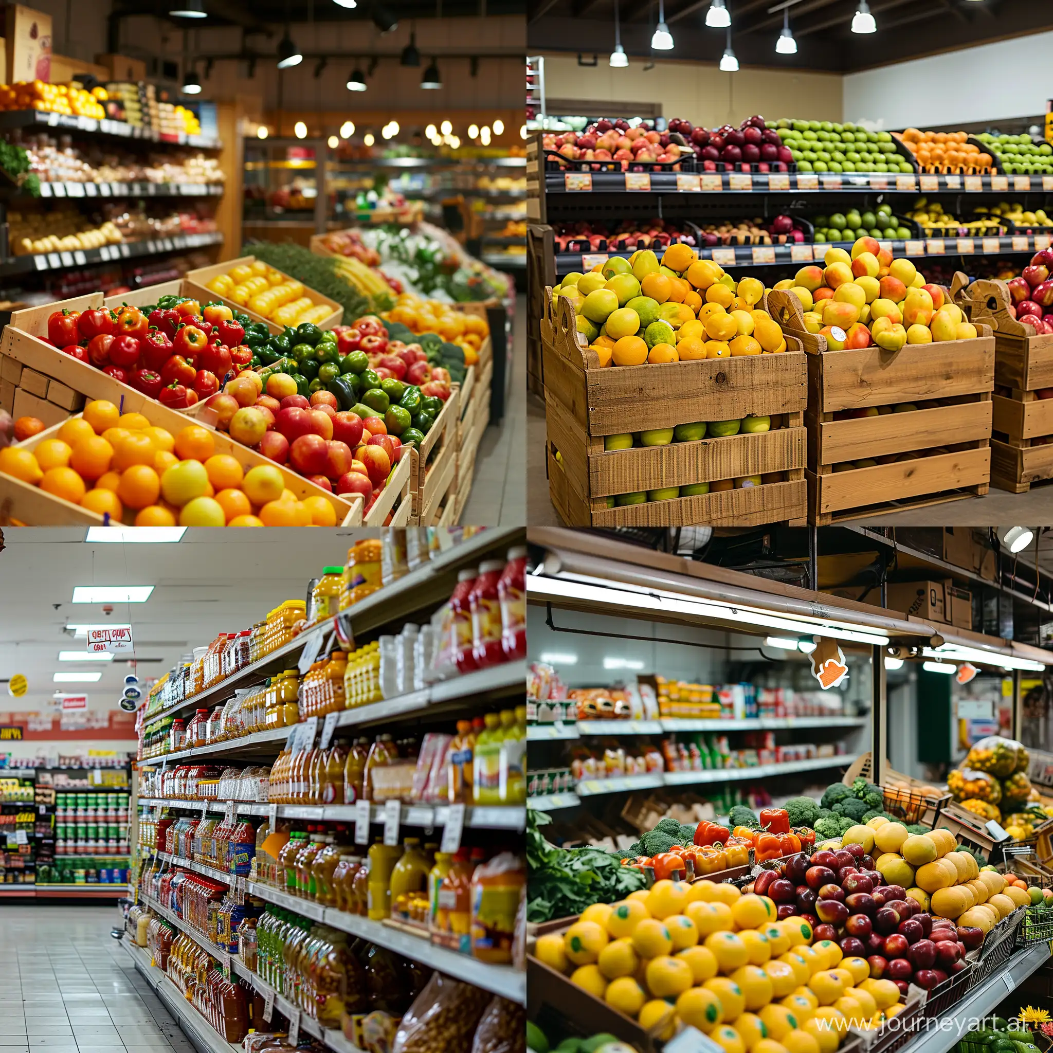 backdrop grocery store