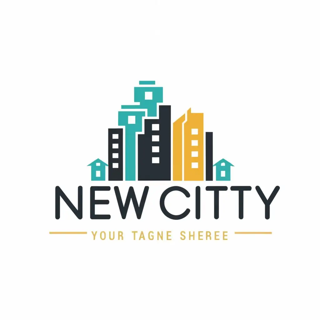 a logo design,with the text "NEW CITY", main symbol:NEW CITY,Moderate,be used in Home Family industry,clear background