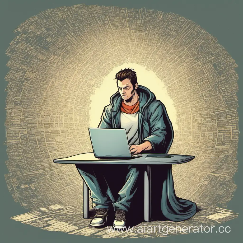 A programmer is finally found his determination and steadfastness super powers