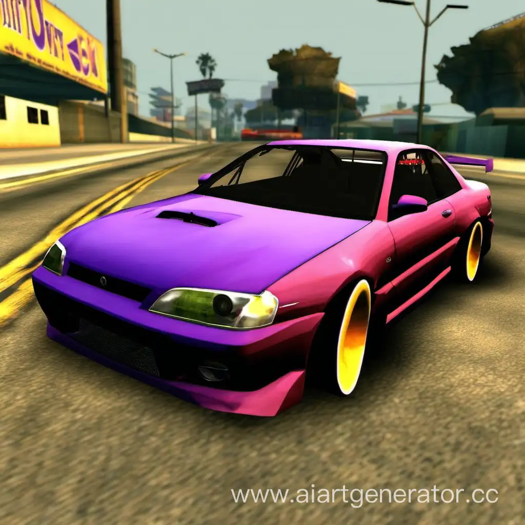 Drift car for gta sa
