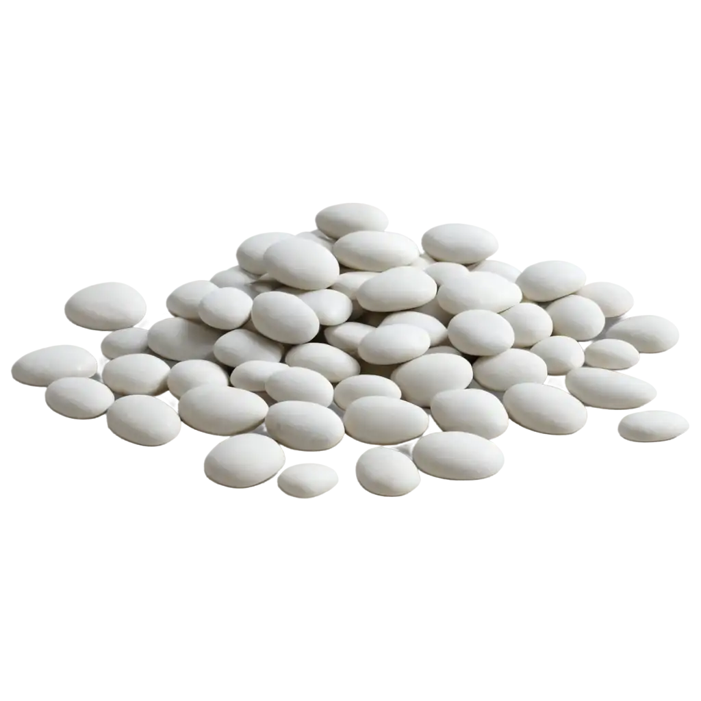 Exquisite-White-Pebbles-PNG-Image-Enhance-Your-Designs-with-Crisp-Clarity