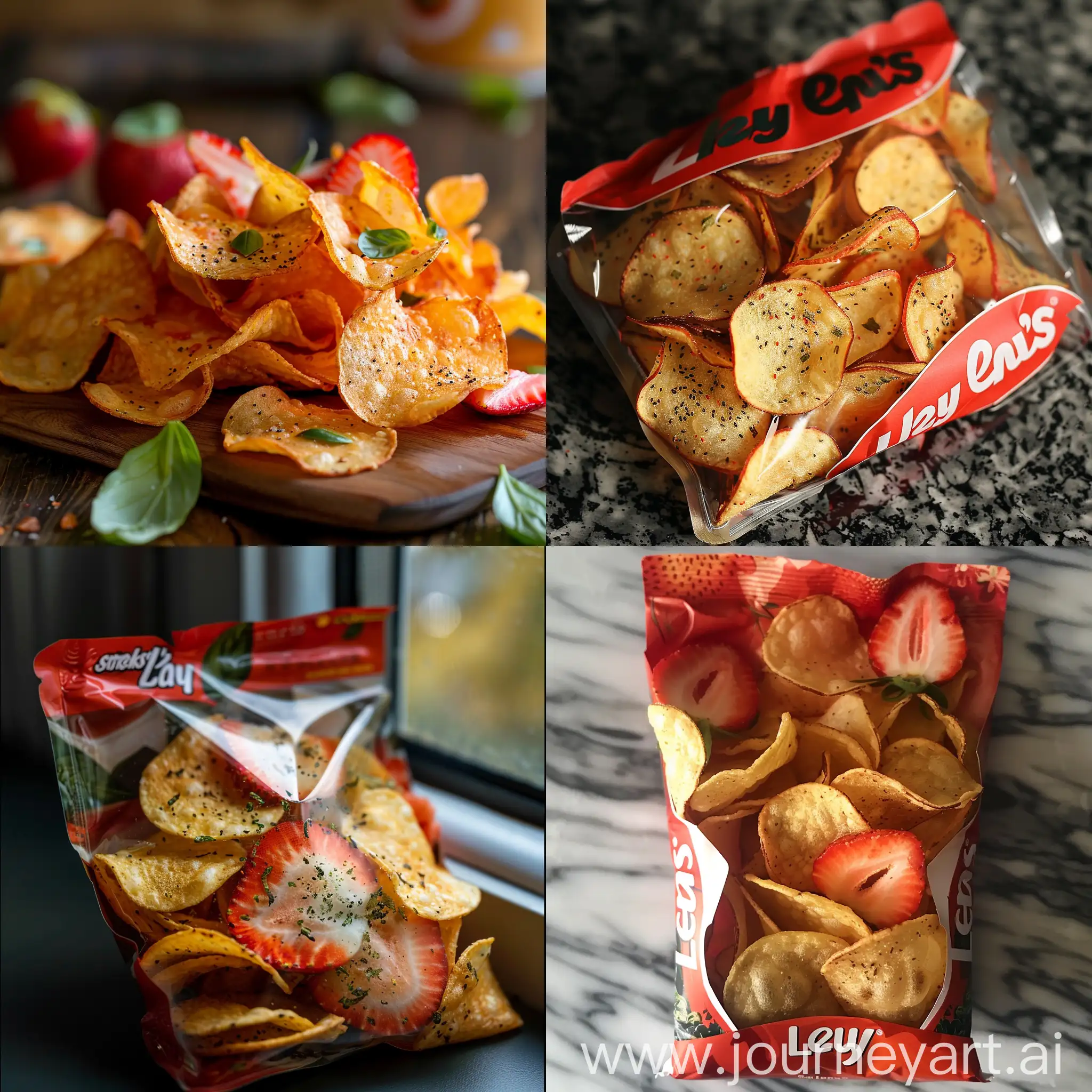 Delicious-Strawberry-Basil-Lays-Chips-Packet