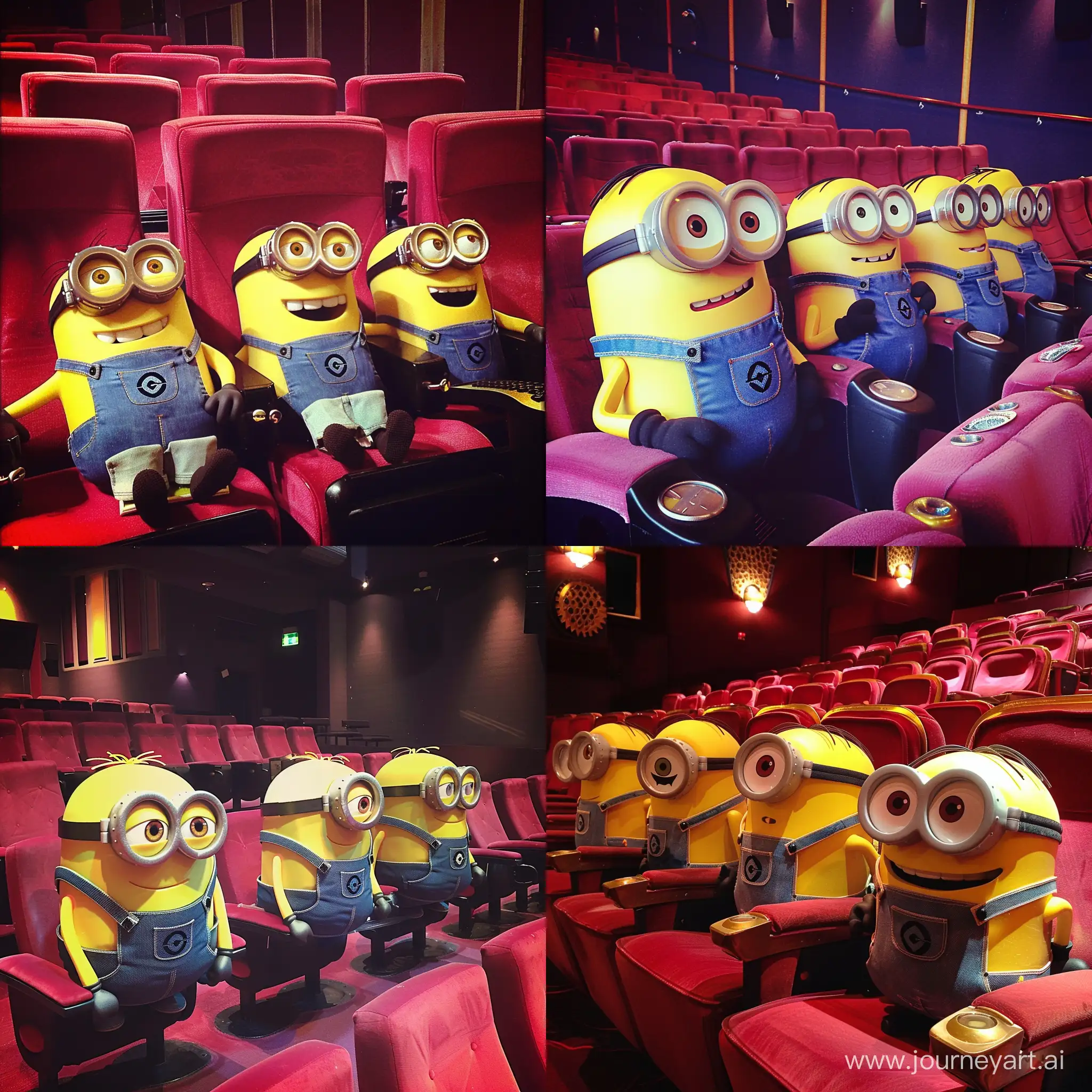 Minions at the cinema