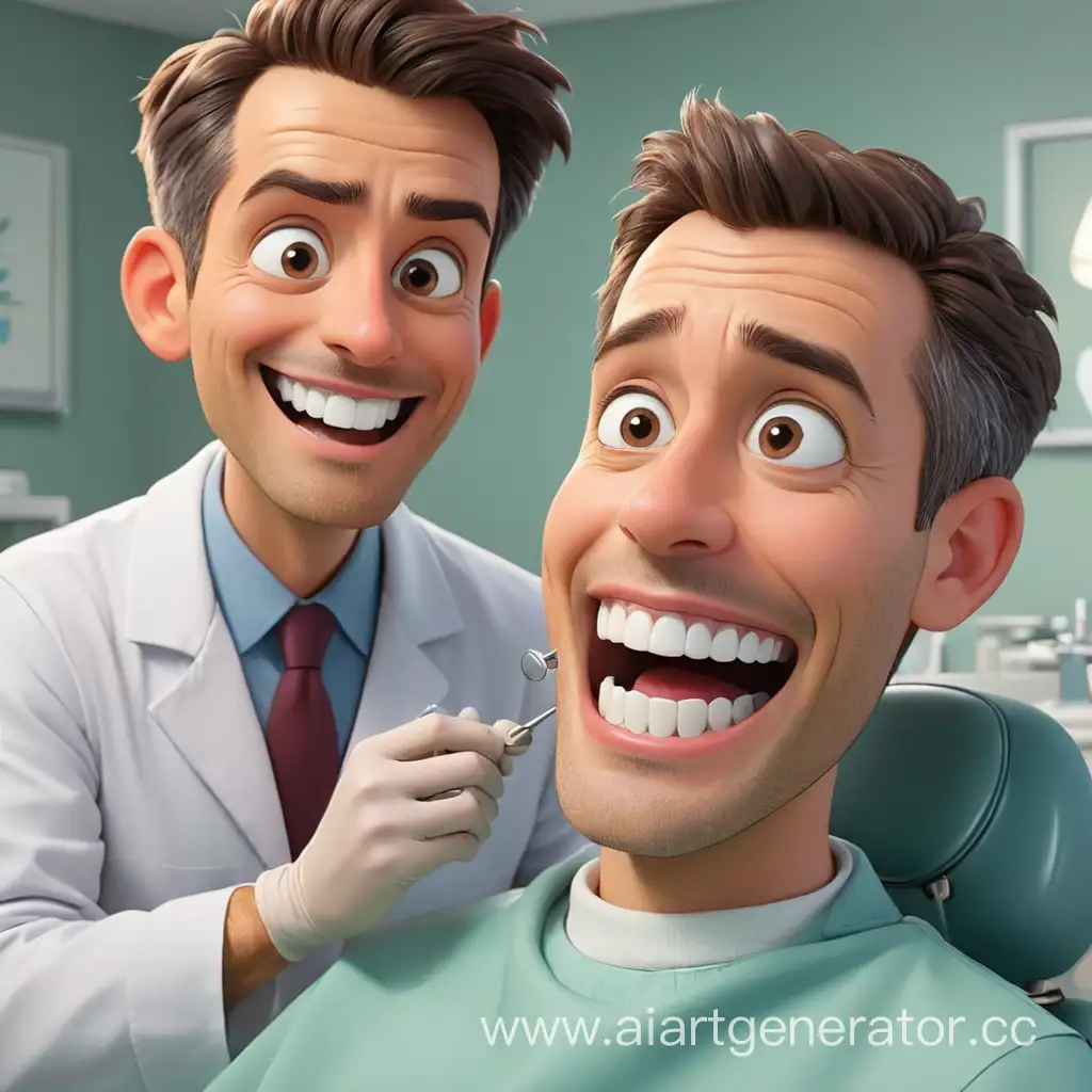Cartoon-Dentist-and-Patient-in-a-Fun-Dental-Clinic