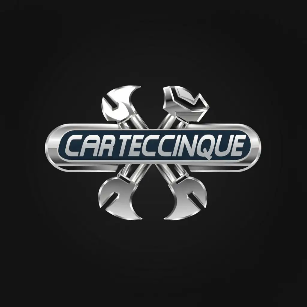 a logo design,with the text "CarTechnique", main symbol:More on automotive tools with car aesthetic design, be used in Automotive industry