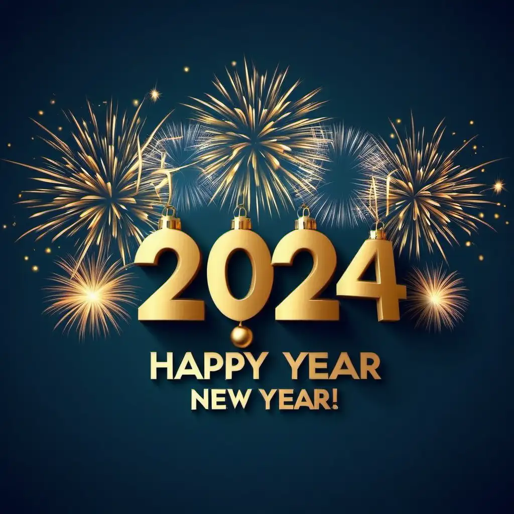 Happy 2024 New Year and wish  all your family healthy！