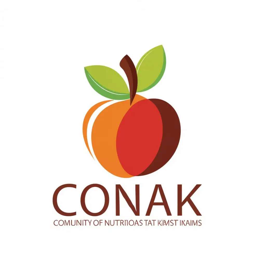 LOGO-Design-For-CONAK-Apple-Symbolizing-Nutrition-Community-at-Kaims