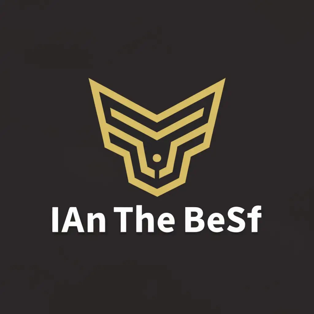 LOGO-Design-For-IamtheBest-Motivational-Text-with-Finance-Industry-Appeal