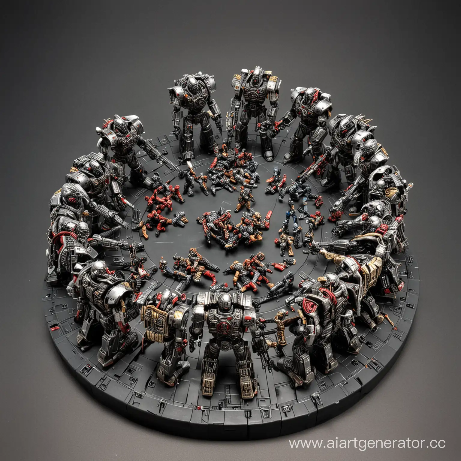 Group-of-Terminator-Robots-Forming-a-Circle