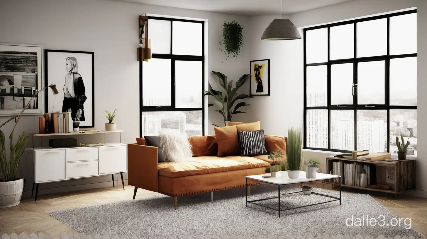 First Apartment Furnishing Tips A Comprehensive Guide  Dalle3 AI