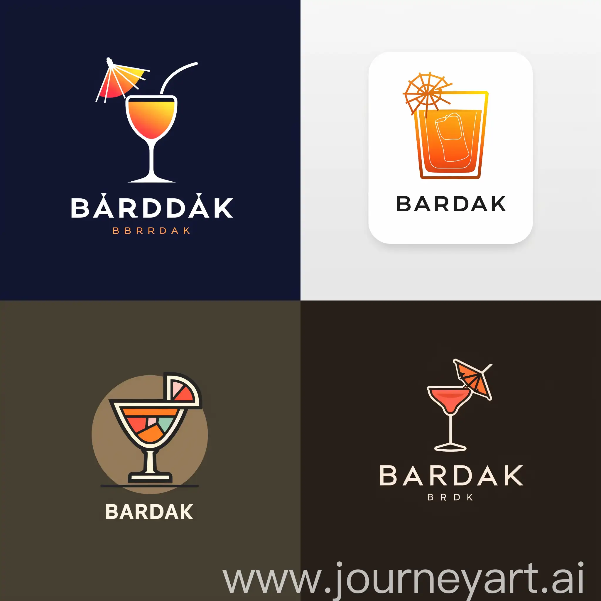 BARDAK-Modern-and-Minimalist-Cocktail-Bar-Search-App-Logo