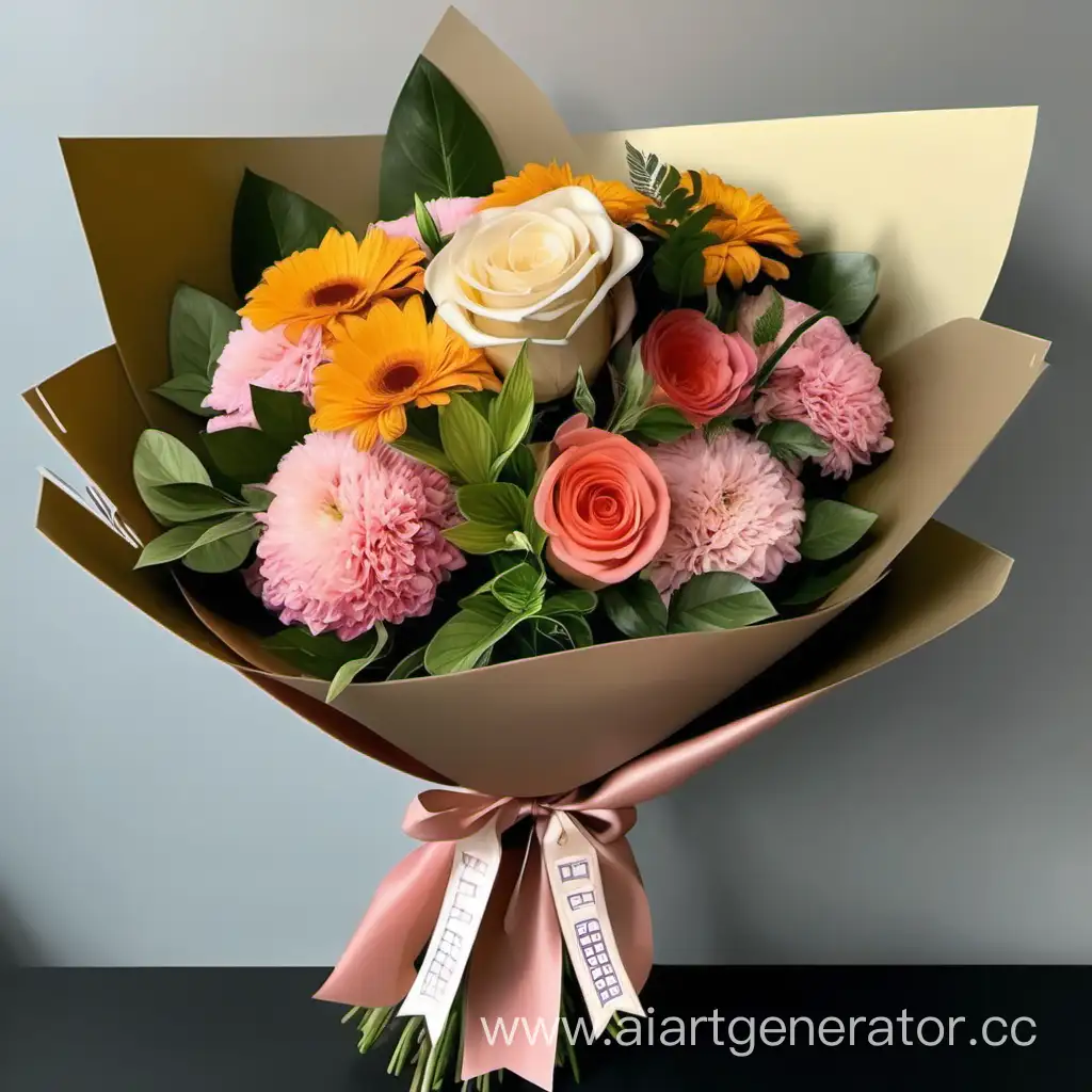 Luxurious-Birthday-Bouquet-with-Ribbon
